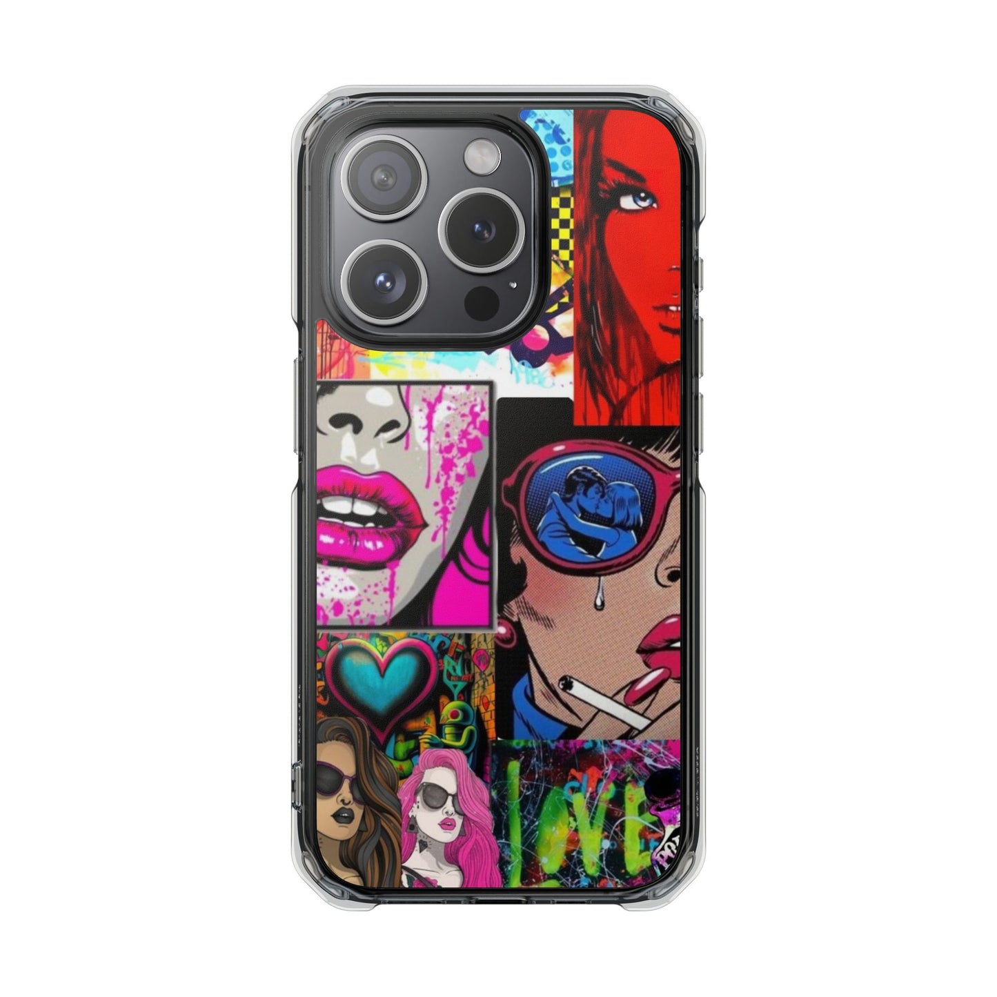 Magnetic Clear Impact Cases