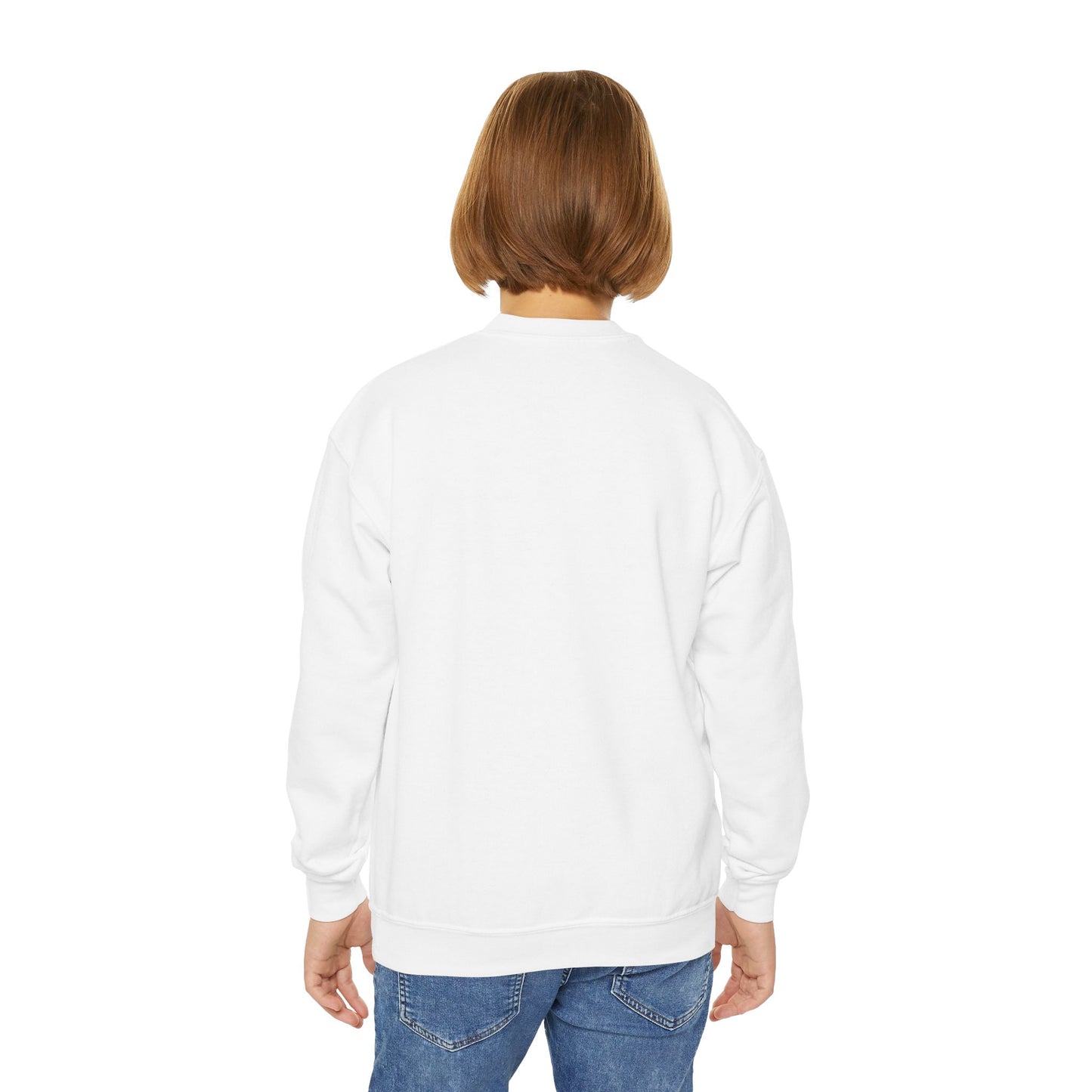 Golden Dog Youth Crewneck Sweatshirt, Animal Lover Gift, Cozy Youth Apparel, Pet Memorial, Dog-Themed Sweatshirt, Fun Everyday Wear