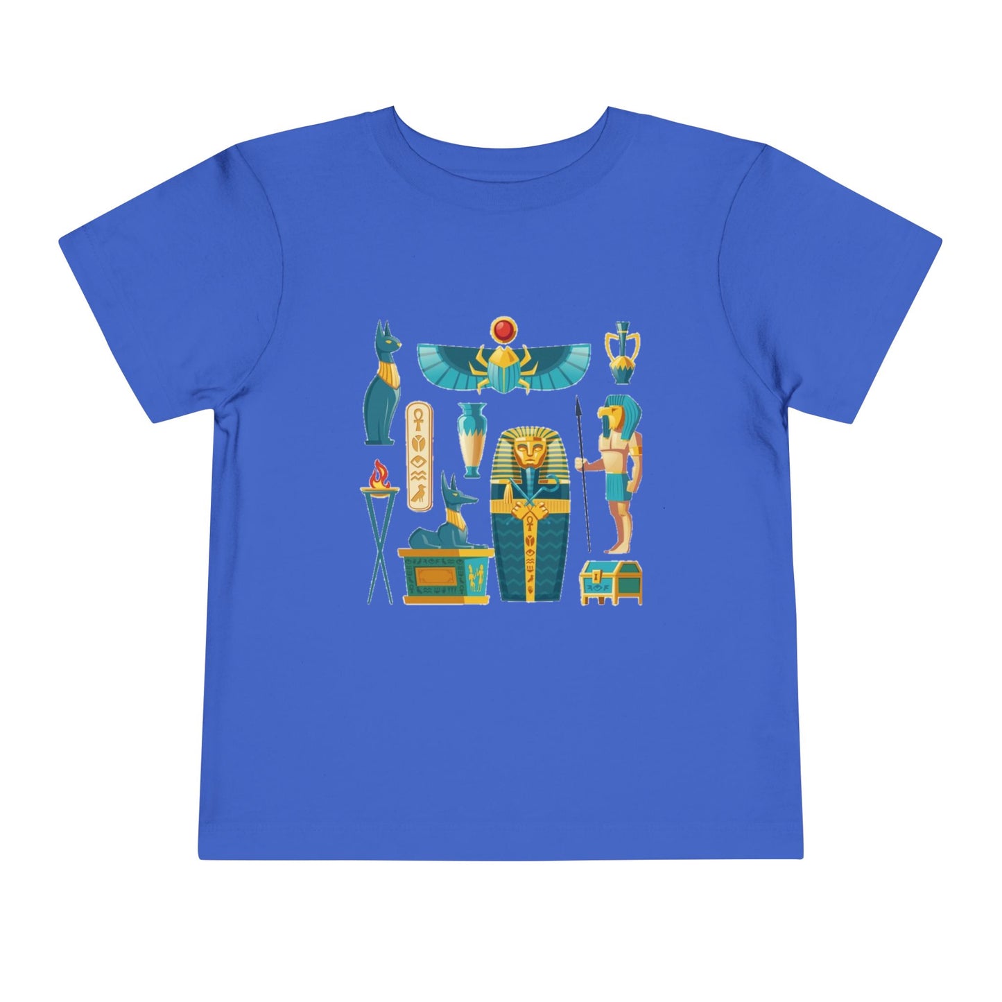 Egyptian-Themed Toddler Tee - Fun Kids' Shirt, Perfect for Playtime, Birthday Gifts, Baby Showers, Dress Up!