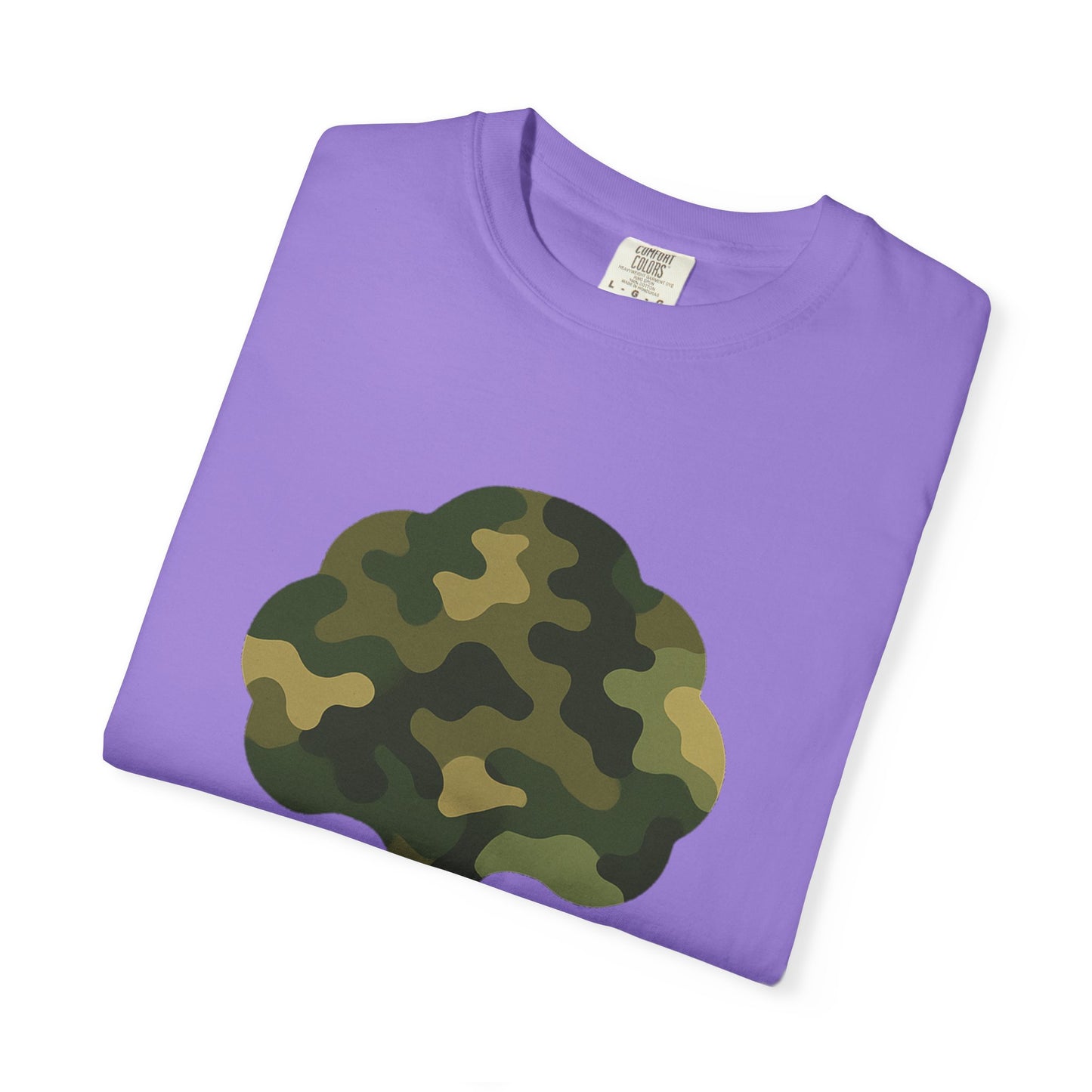 Camo Tree Trip T-Shirt - π Unisex Casual Tee, Nature Lover Gift, Adventure Wear, Outdoor Enthusiast, Travel Apparel
