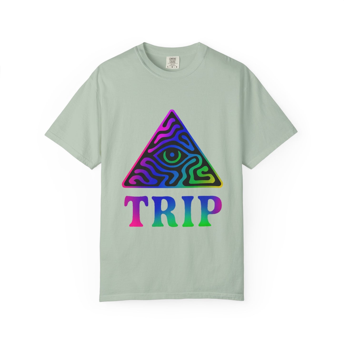 Psychedelic Trip T-Shirt, Unisex Graphic Tee, Retro Vibe Shirt, Festival Wear, Gift for Creative Souls