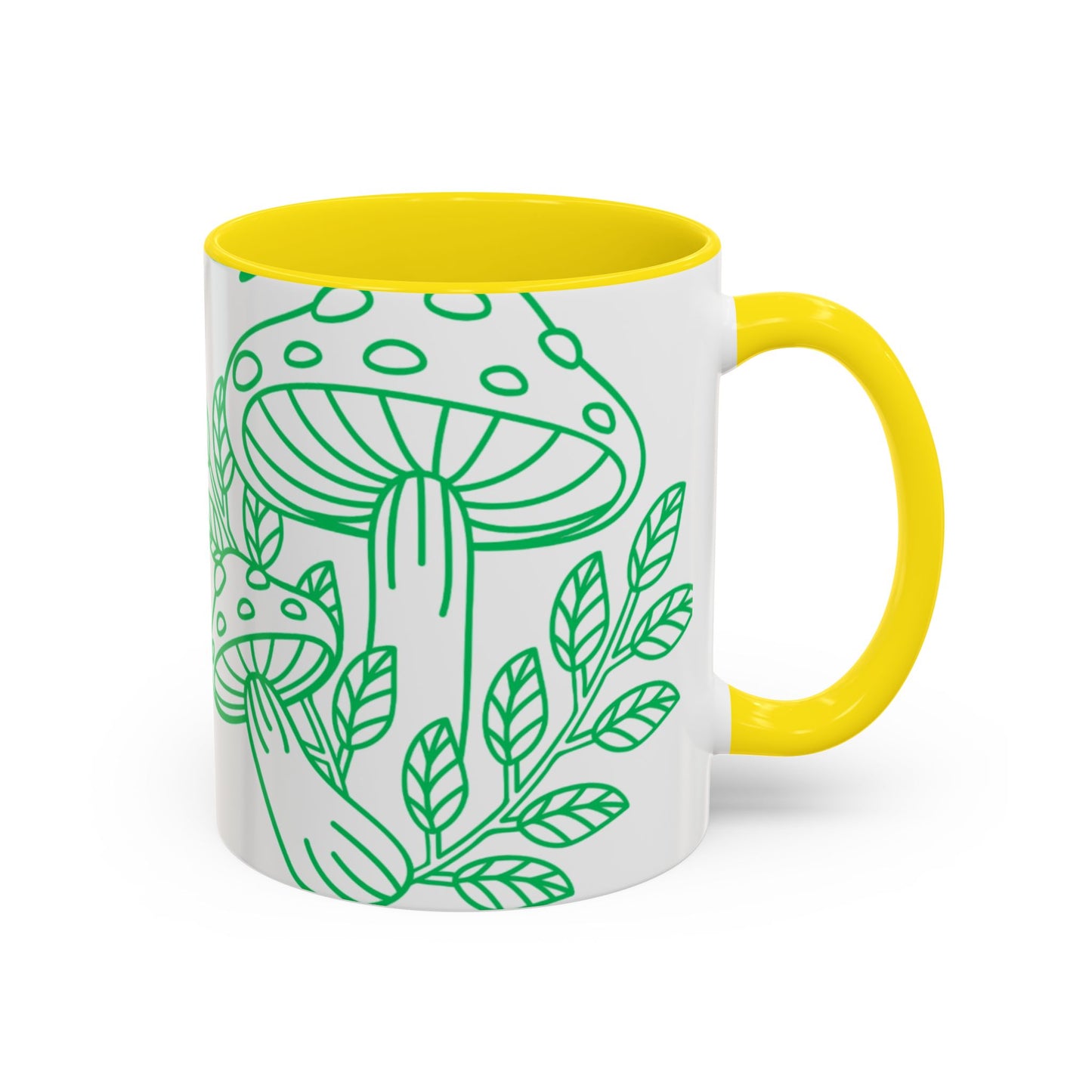 Whimsical Mushroom Coffee Mug, Perfect for Nature Lovers, Botanical Gifts, Garden Decor, Eco-Friendly Drinkware, Coffee Lovers
