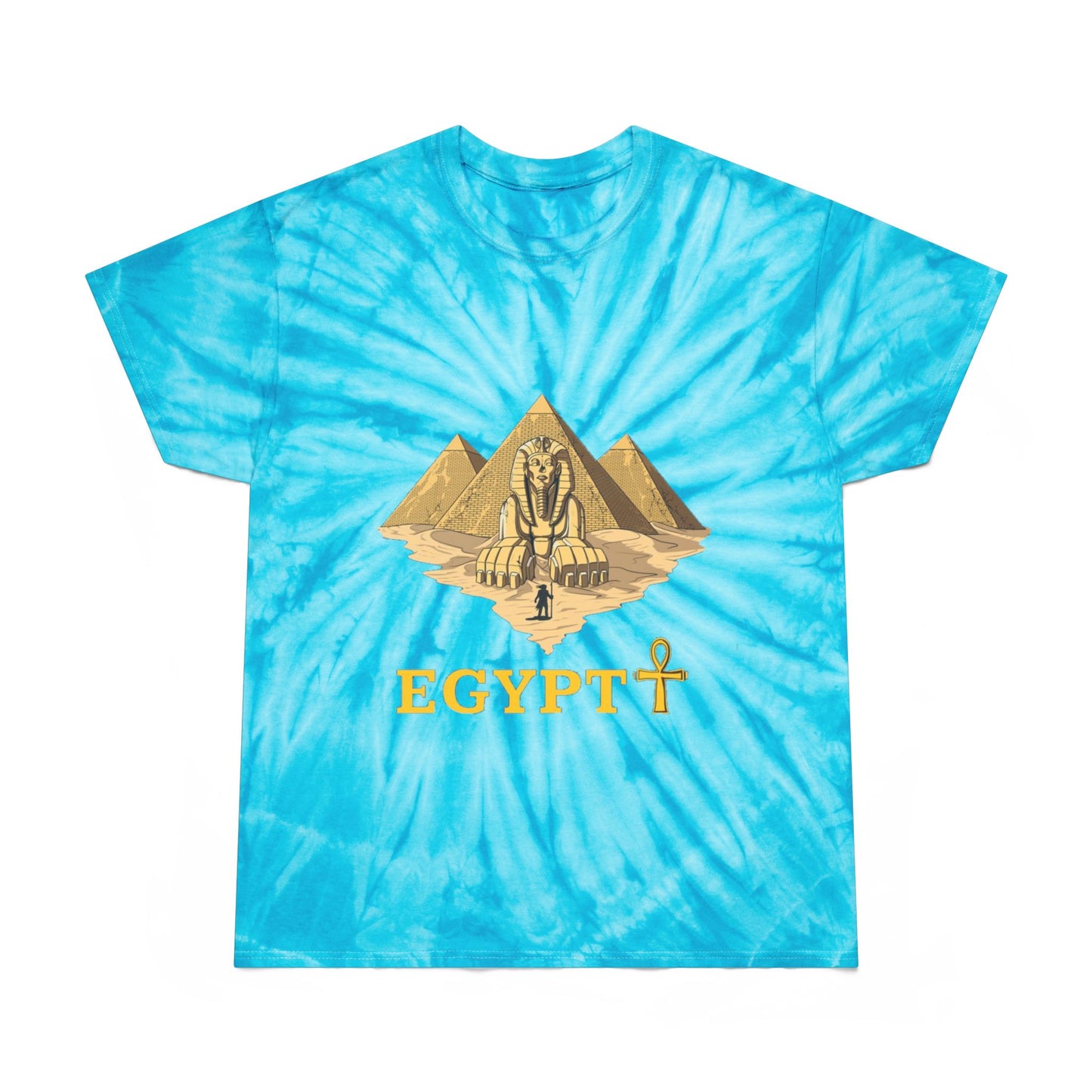Egyptian Cyclone Tie-Dye Tee👍 | Boho Style Shirt, Vintage Inspired Apparel, Festival Fashion, Summer Outfit, Unique Gift