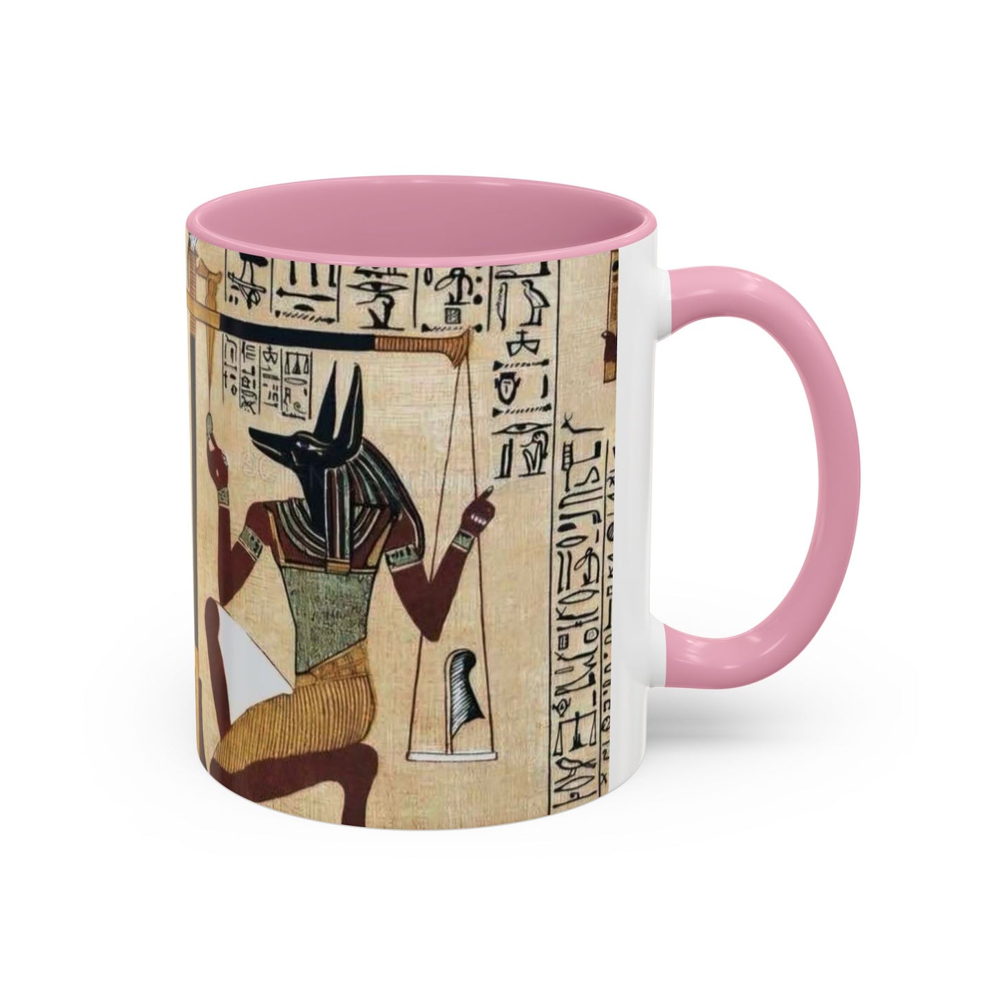 Ancient Egyptian Themed Coffee Mug - Colorful 11oz & 15oz | Unique Art Gift for History Lovers