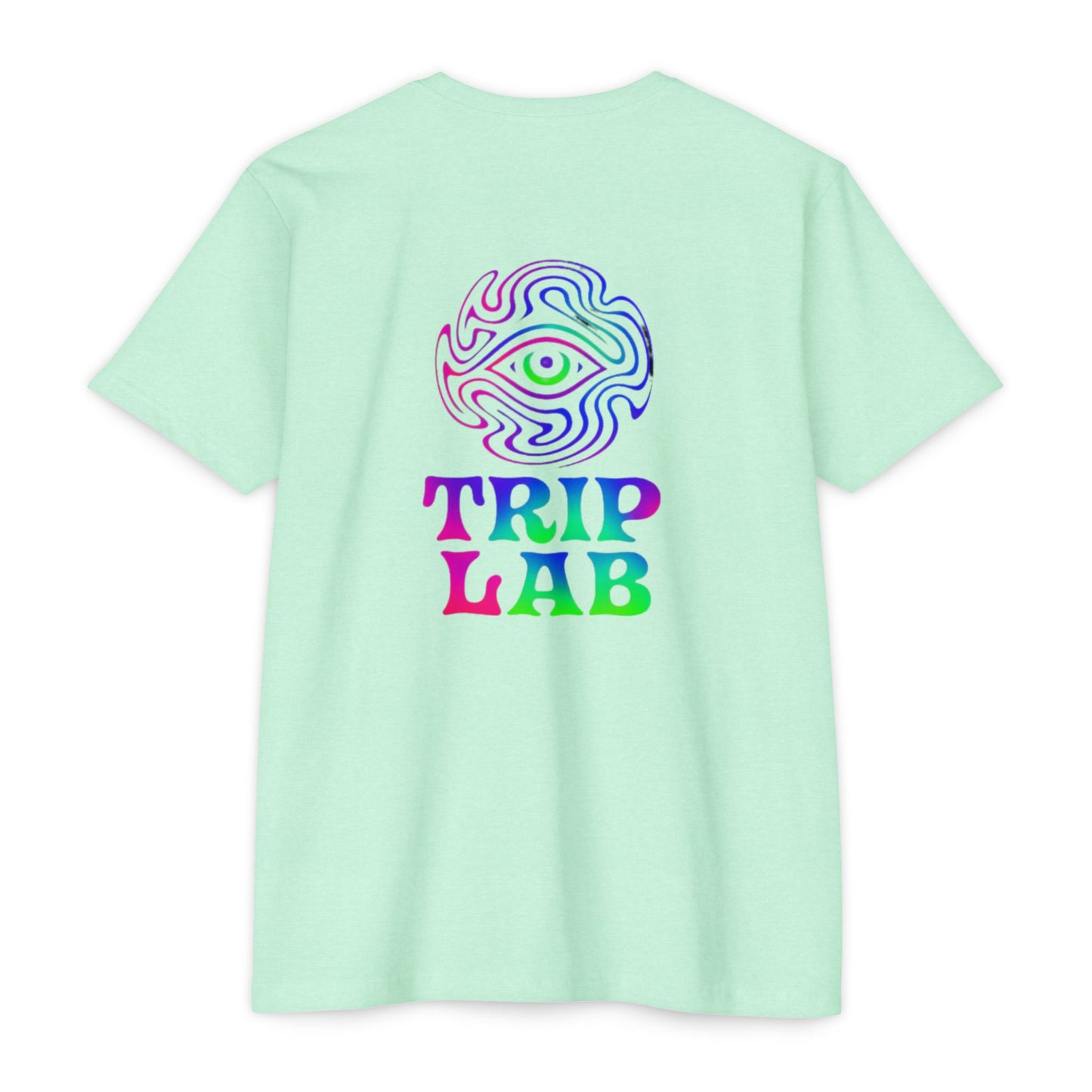 🫵Colorful Trip Lab Unisex👍 T-Shirt, Psychedelic Tee, Casual Wear, Music Festival Top, Gift for Adventure Lovers