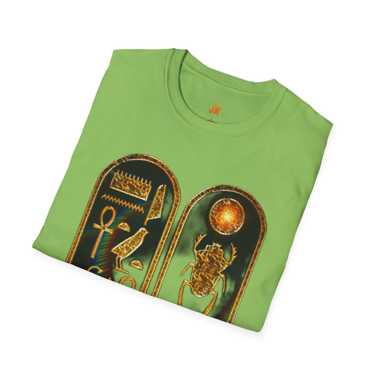 Vintage Egyptian Art Unisex Softstyle T-Shirt - Retro Graphic Tee, Unisex Casual Wear, Unique Gift for History Lovers, Summer Essential