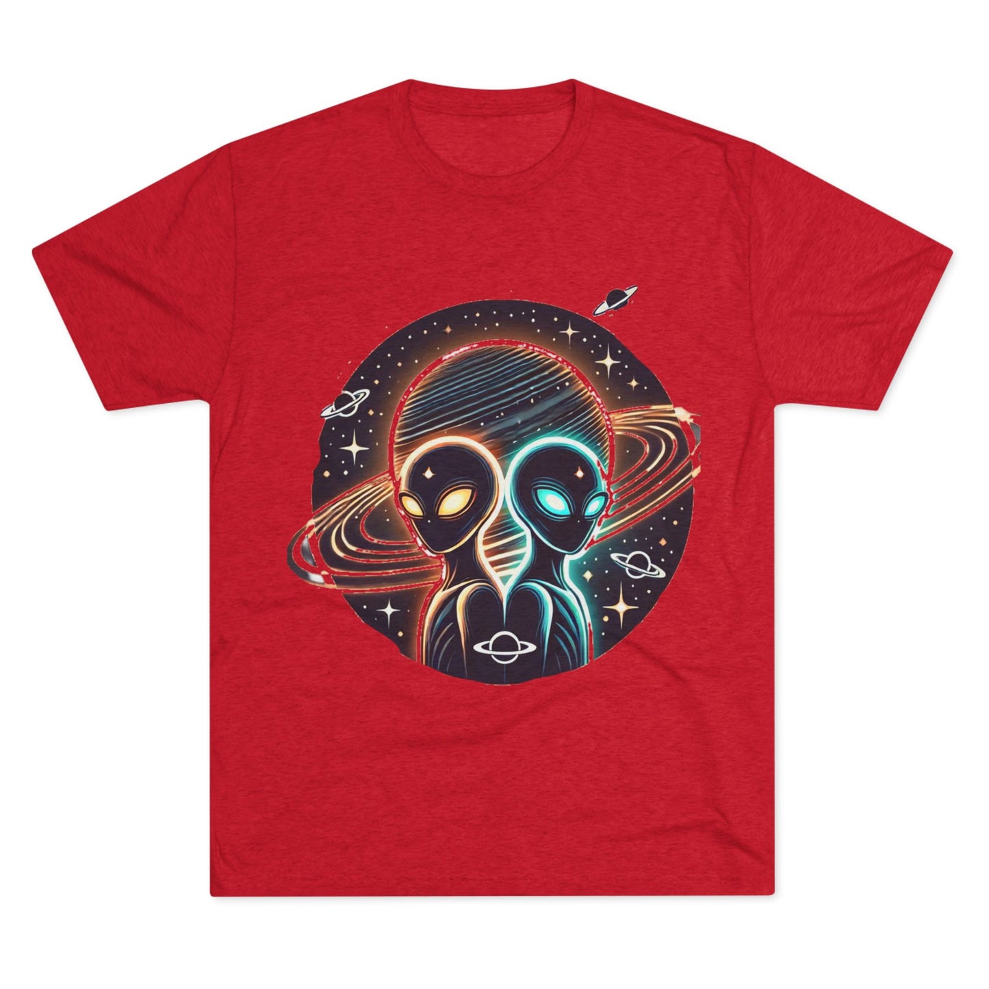 Cosmic Alien Crew Tee - Perfect for Space Lovers, Sci-Fi Fans, Unique Gift for Birthdays, Casual Wear, Everyday Comfort