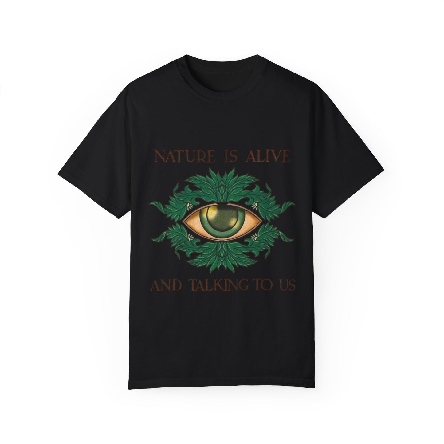 Nature-Inspired Unisex T-Shirt, Eco Friendly Tee, Nature Lover Gift, Casual Wear, Vintage Graphic Tee, Boho Style, Earth Day