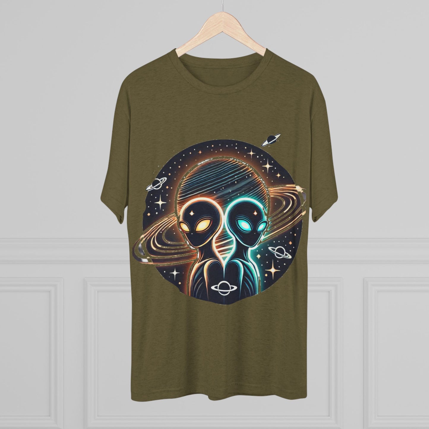 Cosmic Alien Crew Tee - Perfect for Space Lovers, Sci-Fi Fans, Unique Gift for Birthdays, Casual Wear, Everyday Comfort