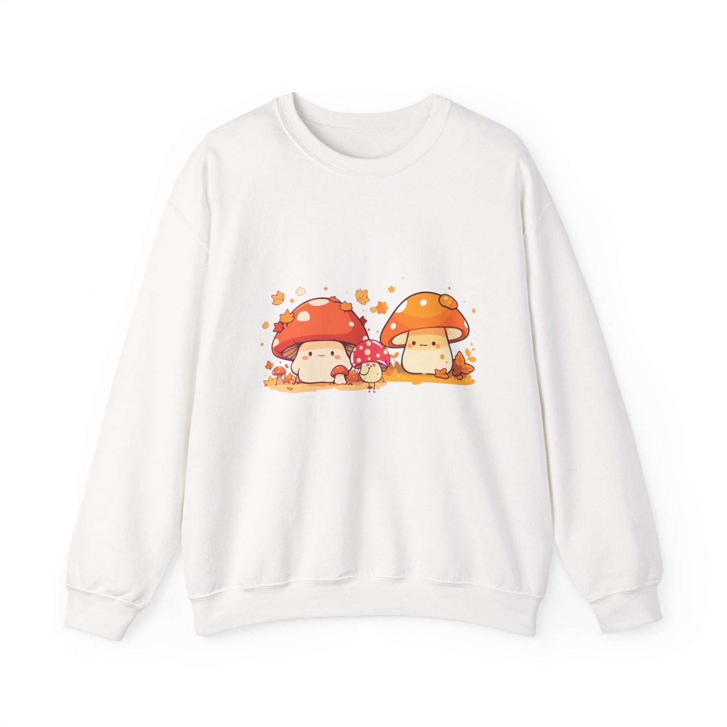 Crewneck Sweatshirt - Mushrooms of Friends Design
