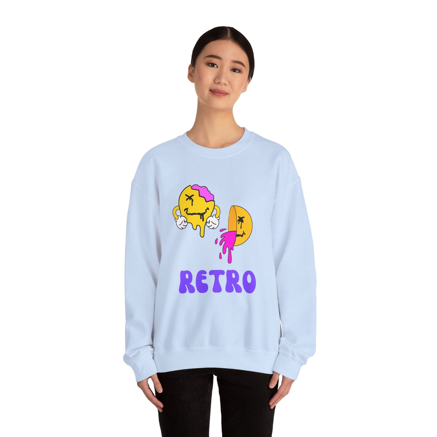 Retro Crewneck Sweatshirt - Vintage Vibes