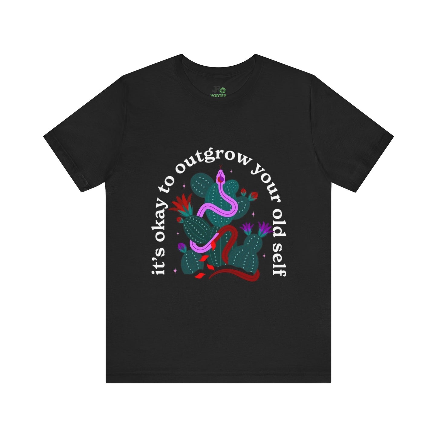 Colorful Inspirational Tee, Casual Wear, Gift for Friends, Motivational T-Shirt, Summer Apparel