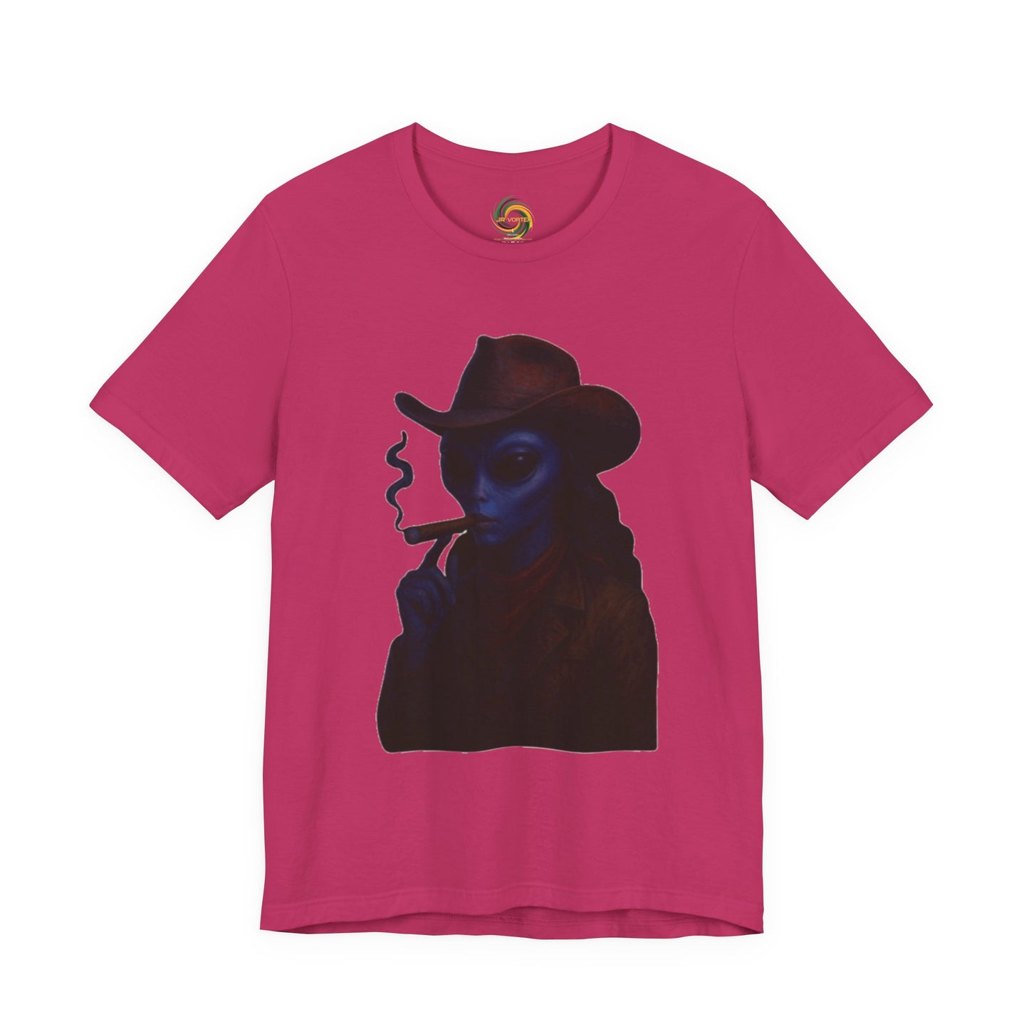 Mysterious Cowboy Tee, Unisex T-Shirt, Vintage Style Graphic Tee, Casual Wear, Gift for Him/Her, Unique Art Shirt