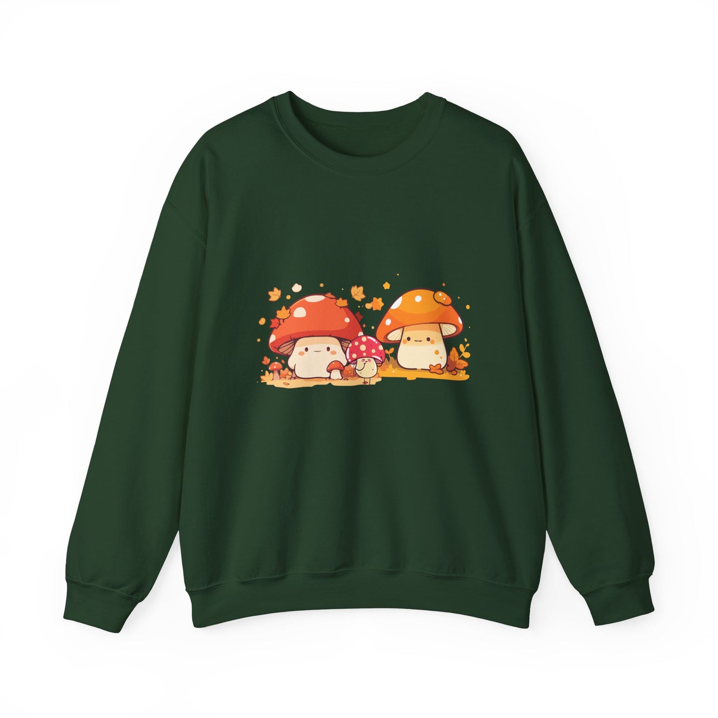 Crewneck Sweatshirt - Mushrooms of Friends Design