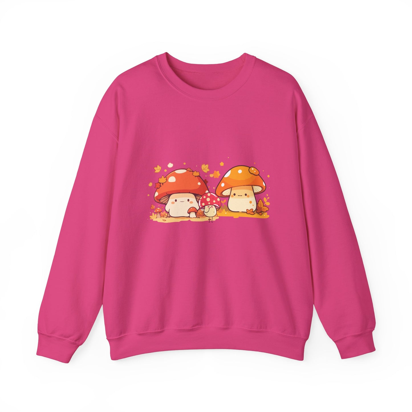 Crewneck Sweatshirt - Mushrooms of Friends Design