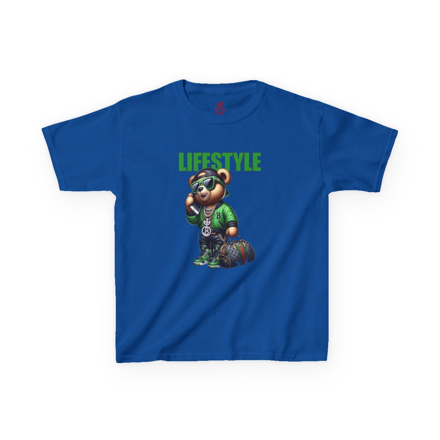 Kids Lifestyle Bear Graphic Tee, Cool Kids T-Shirt, Trendy Youth Shirt, Graphic Cotton Tee for Boys and Girls, Fun Casual Wear