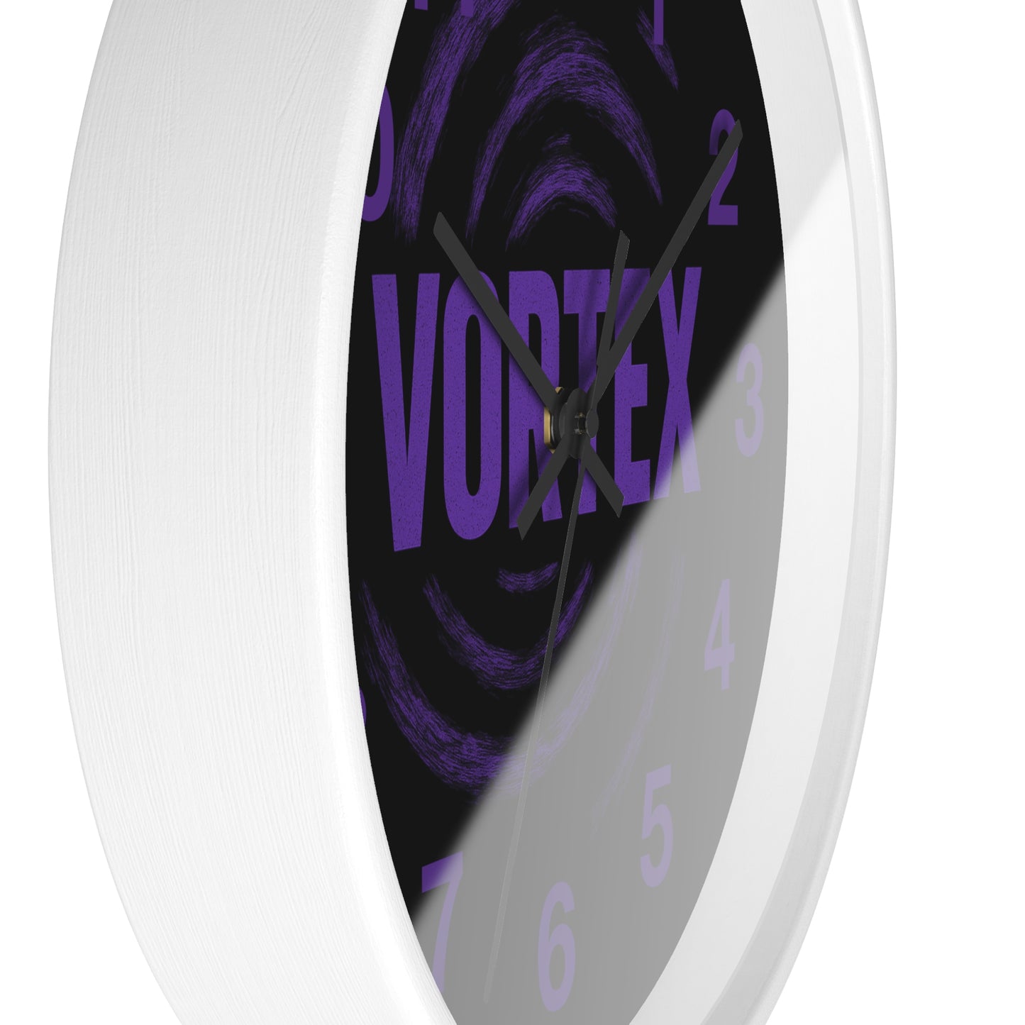 Vortex Wall Clock – Modern Home Decor, Unique Gift for Students, Office, Bedroom, Halloween Decor, Abstract Art