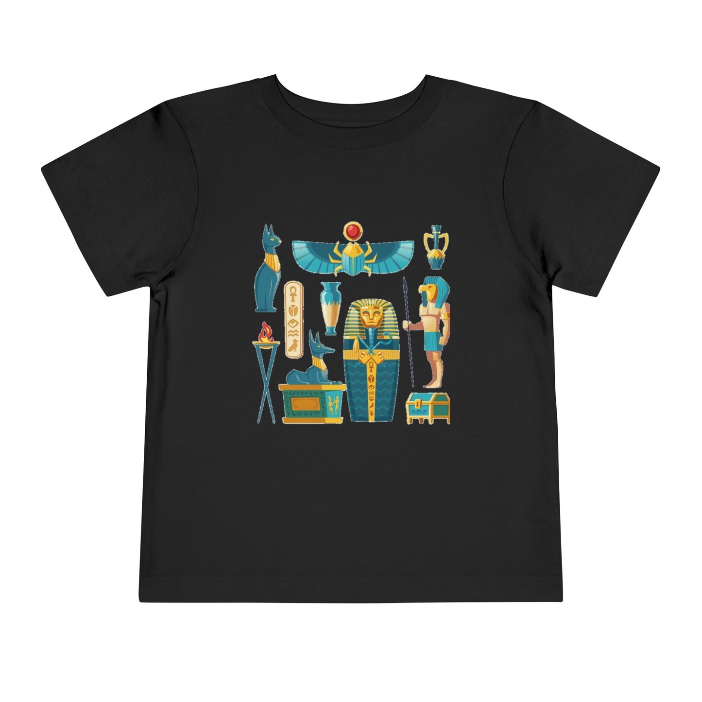 Egyptian-Themed Toddler Tee - Fun Kids' Shirt, Perfect for Playtime, Birthday Gifts, Baby Showers, Dress Up!