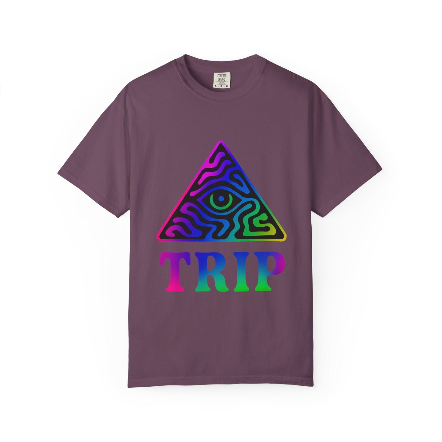 Psychedelic Trip T-Shirt, Unisex Graphic Tee, Retro Vibe Shirt, Festival Wear, Gift for Creative Souls
