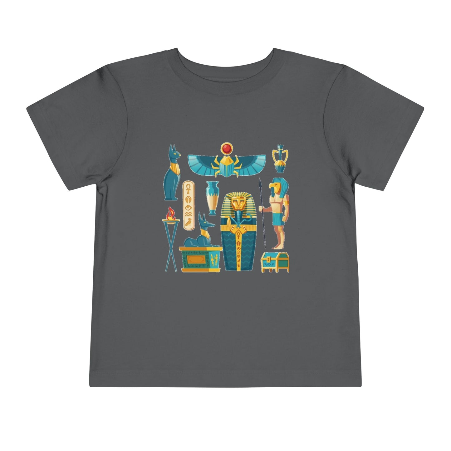 Egyptian-Themed Toddler Tee - Fun Kids' Shirt, Perfect for Playtime, Birthday Gifts, Baby Showers, Dress Up!