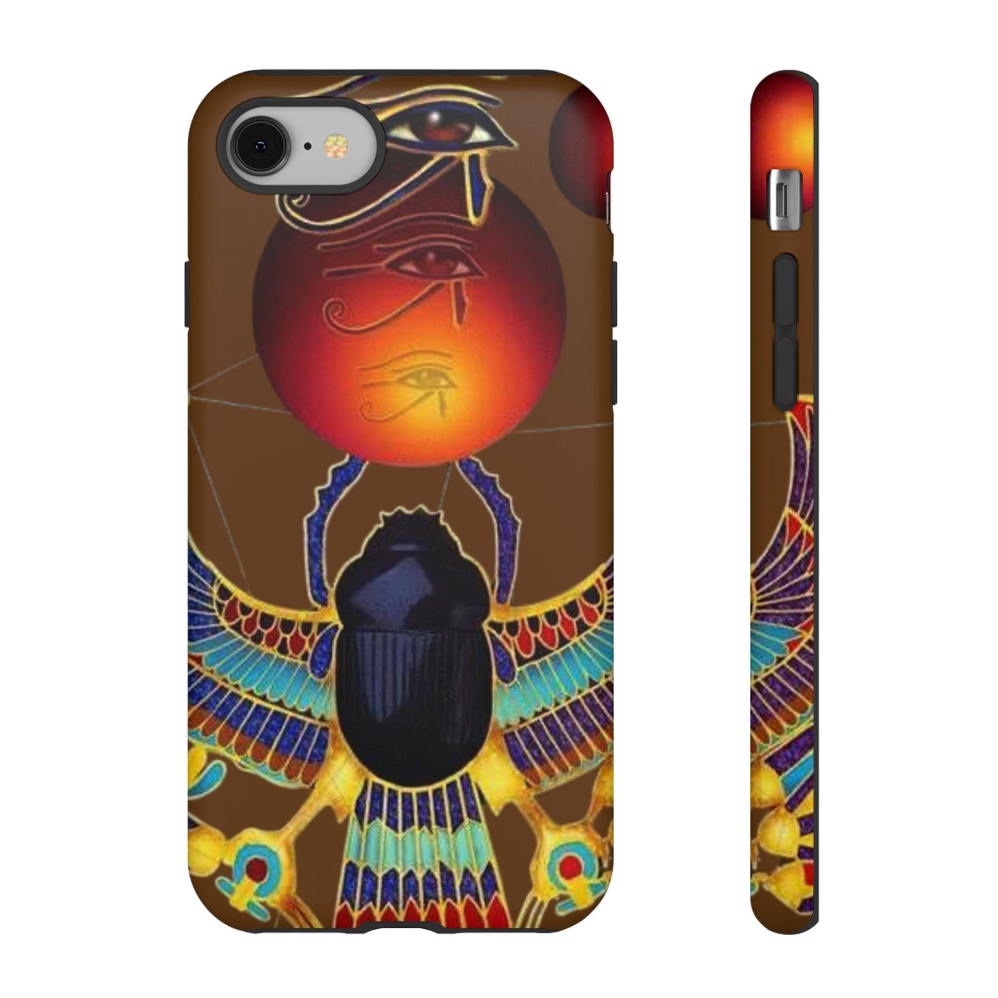 Egyptian Scarab Phone Case | Tough Cases for Unique Style, Protective Cases, Artistic Phone Covers, Gifts for Art Lovers