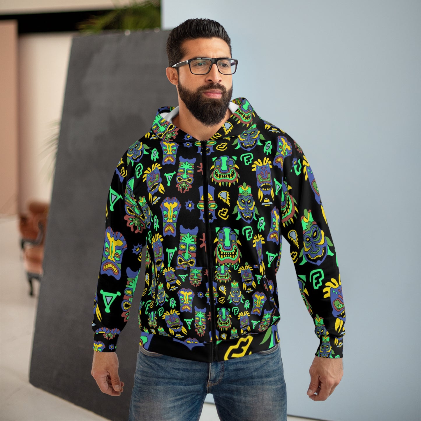 Unisex Zip Hoodie (AOP)
