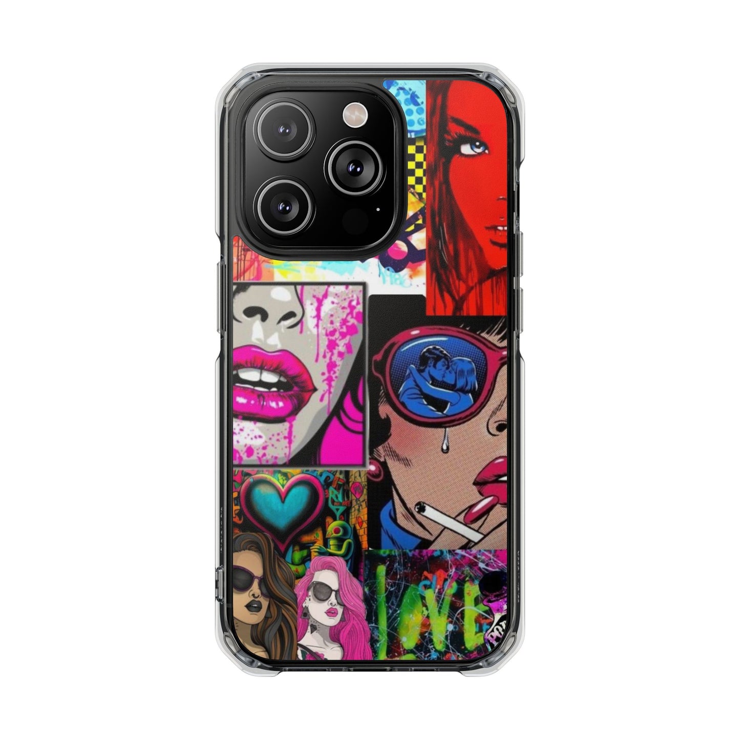 Magnetic Clear Impact Cases
