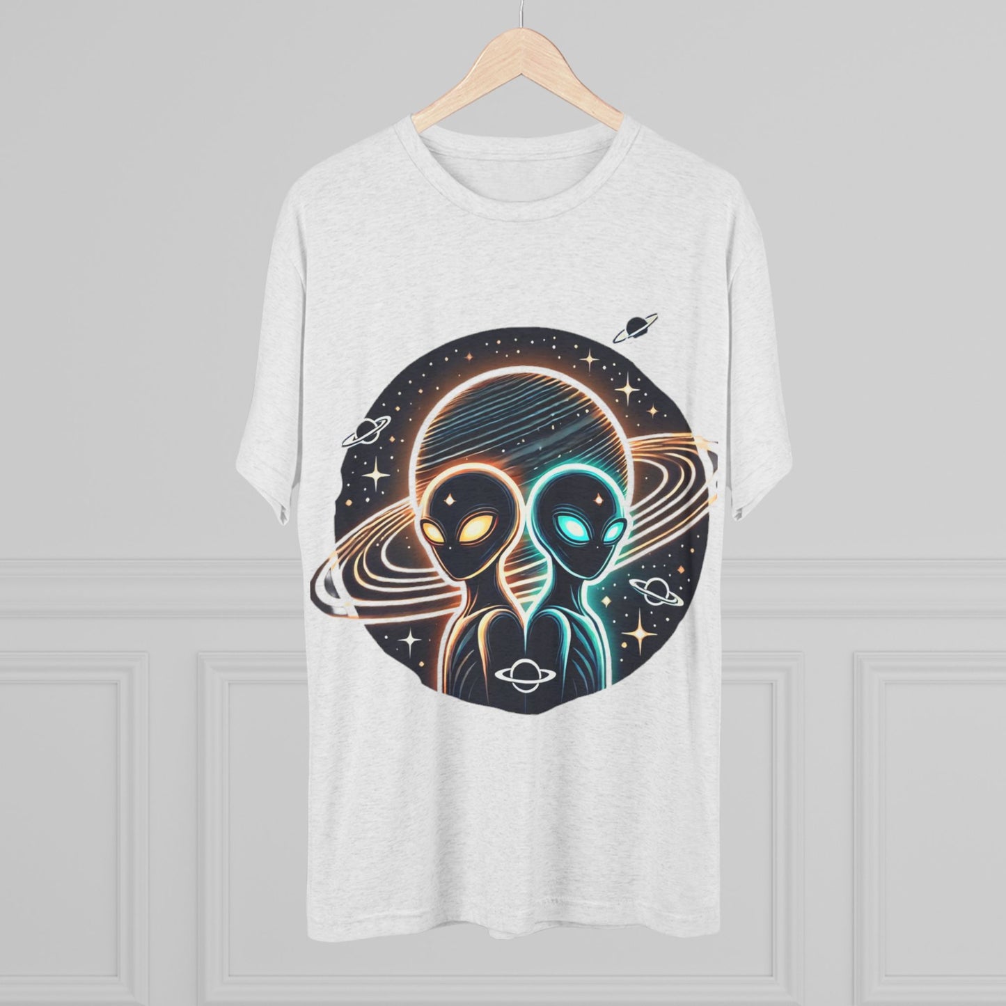 Cosmic Alien Crew Tee - Perfect for Space Lovers, Sci-Fi Fans, Unique Gift for Birthdays, Casual Wear, Everyday Comfort