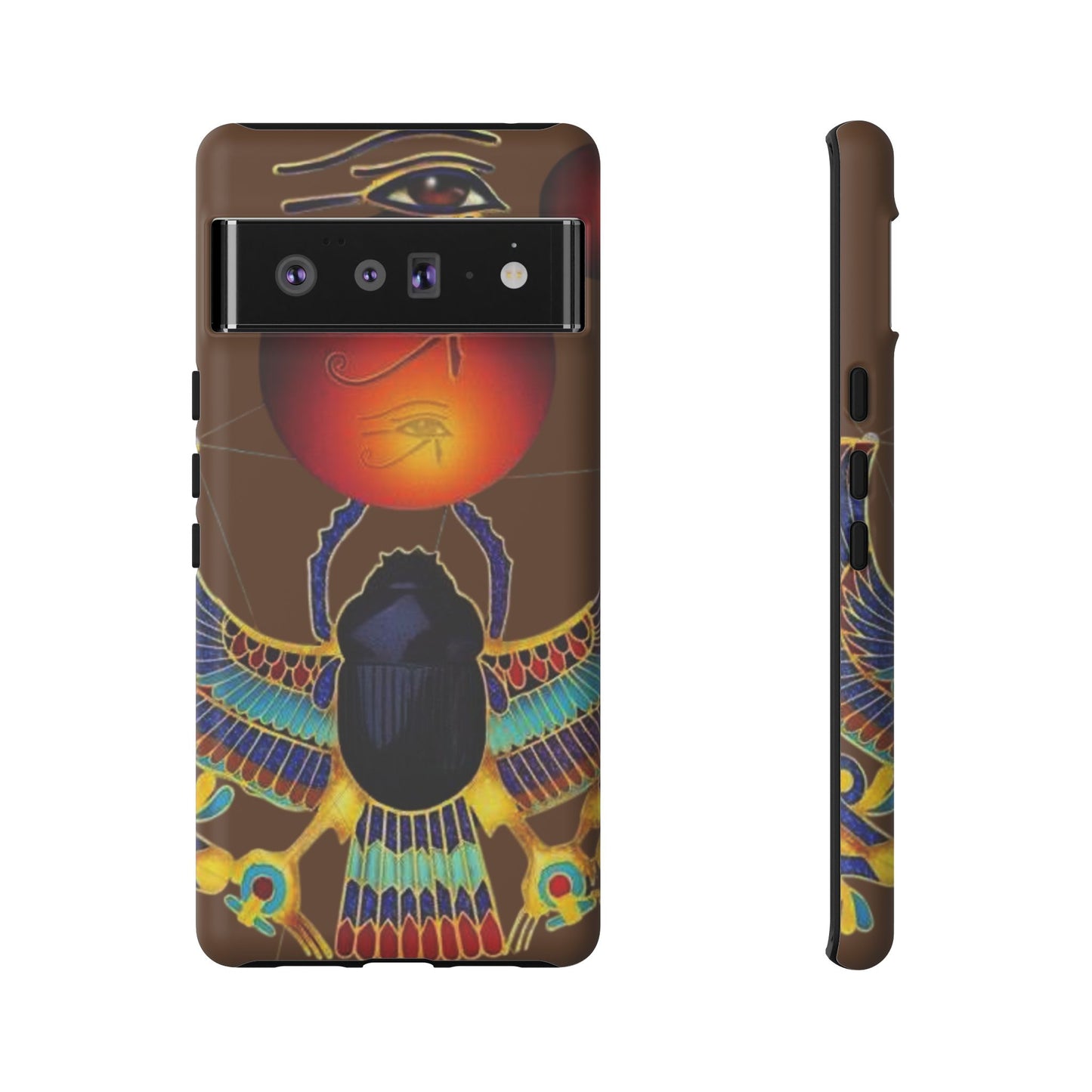 Egyptian Scarab Phone Case | Tough Cases for Unique Style, Protective Cases, Artistic Phone Covers, Gifts for Art Lovers