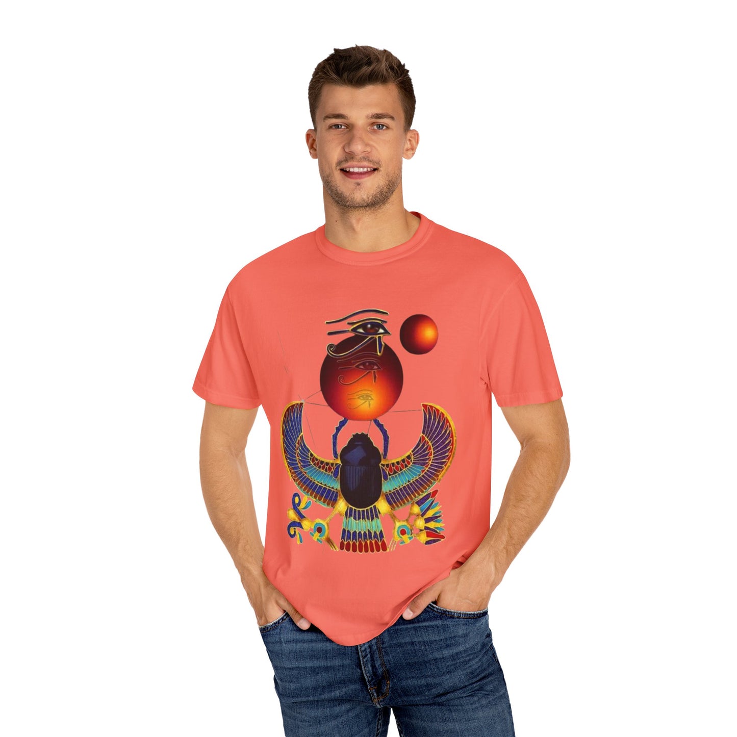 Vintage Egyptian Art T-shirt, Unisex Gift for History Lovers, Graphic Tee for Festivals, Artistic Apparel, Unique Gift Idea