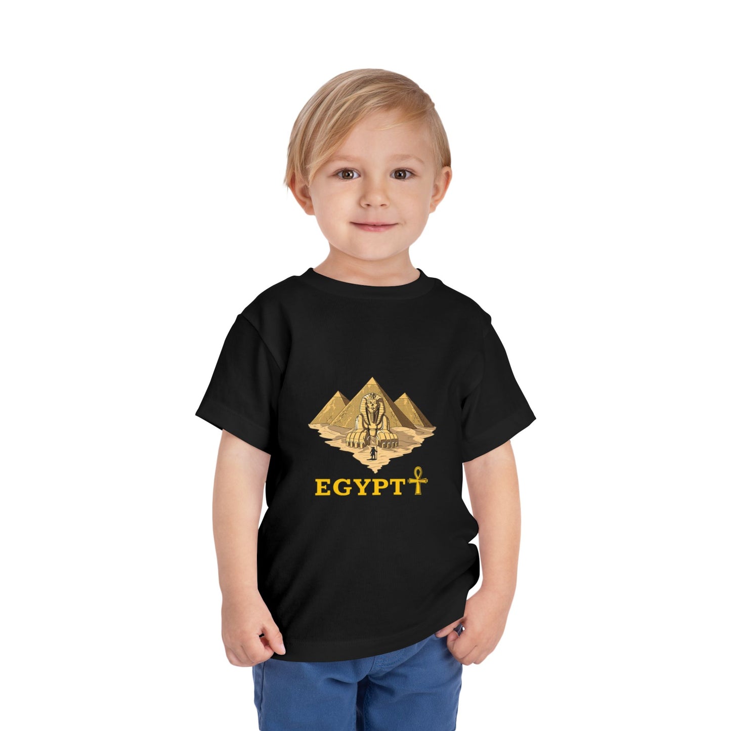 Egyptian Pyramid Toddler Tee, Cute Kids Tee, Animal Kingdom Shirt, Adventure Tee, Gift for Boys and Girls, Fun Summer Outfit