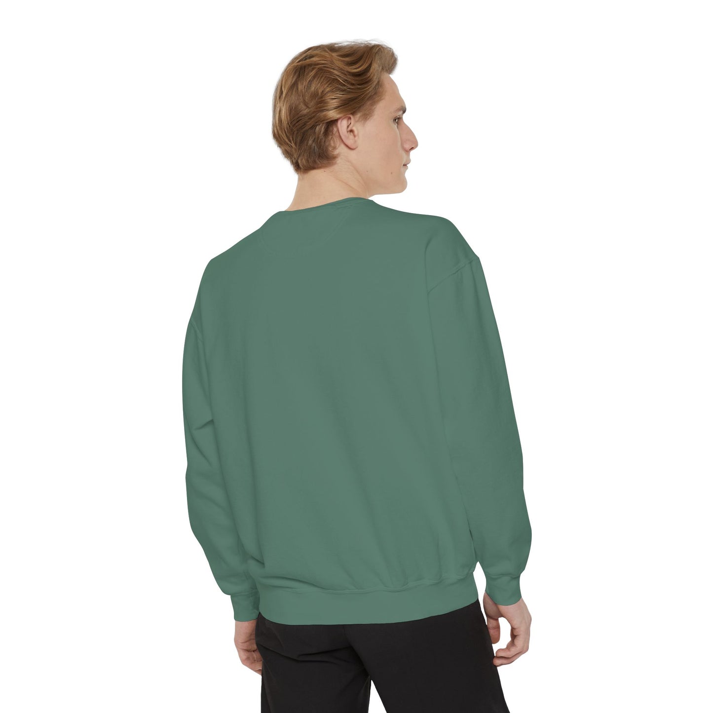 Hollow Earth Sweatshirt, Unisex Garment-Dyed Crewneck, Cozy Gift for Science Lovers, Earth Day Apparel, Great for Casual Wear