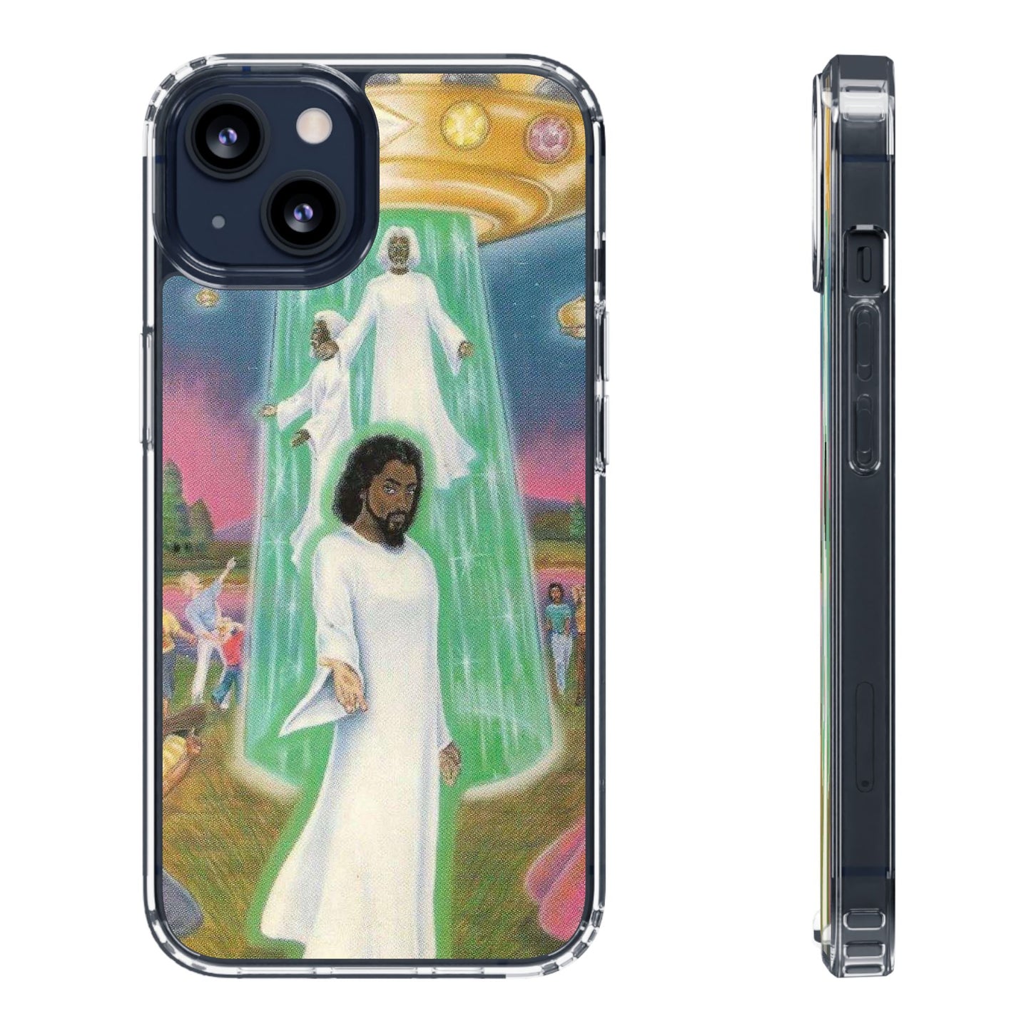 Cosmic Art Phone Case - Vibrant Spiritual Design, Bohemian Phone Cover, Unique Gift for Him/Her, Festival Accessory, Home Decor