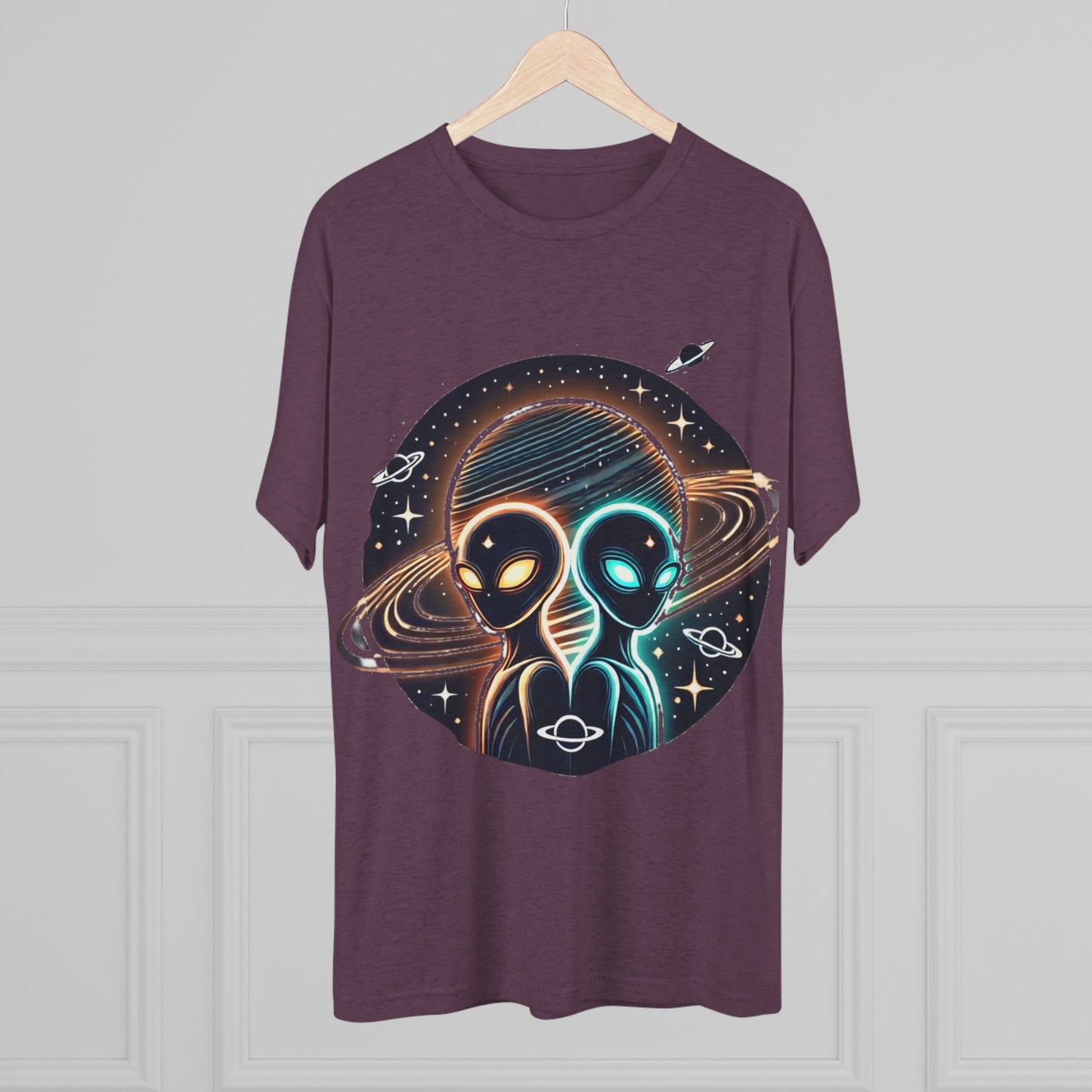 Cosmic Alien Crew Tee - Perfect for Space Lovers, Sci-Fi Fans, Unique Gift for Birthdays, Casual Wear, Everyday Comfort