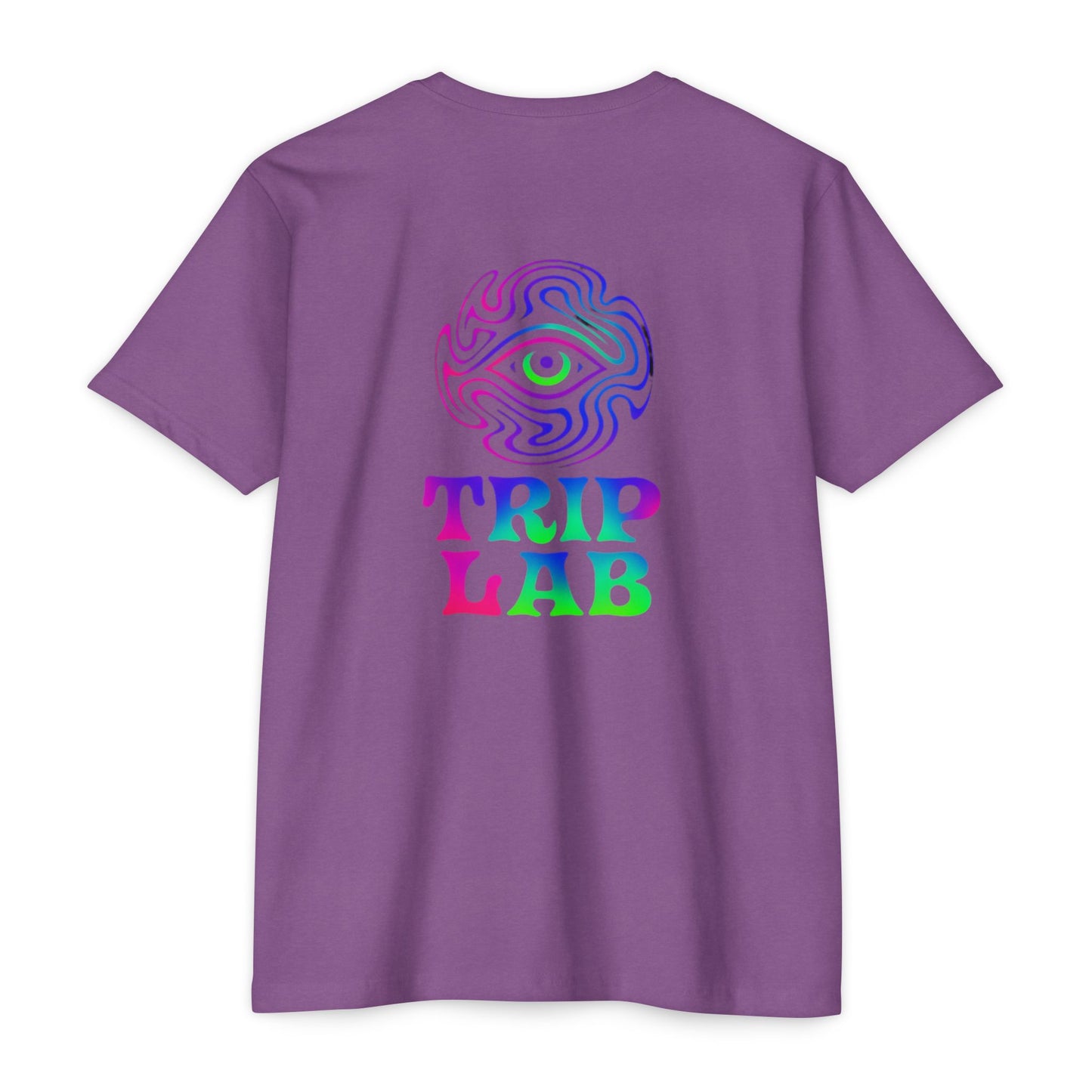 🫵Colorful Trip Lab Unisex👍 T-Shirt, Psychedelic Tee, Casual Wear, Music Festival Top, Gift for Adventure Lovers