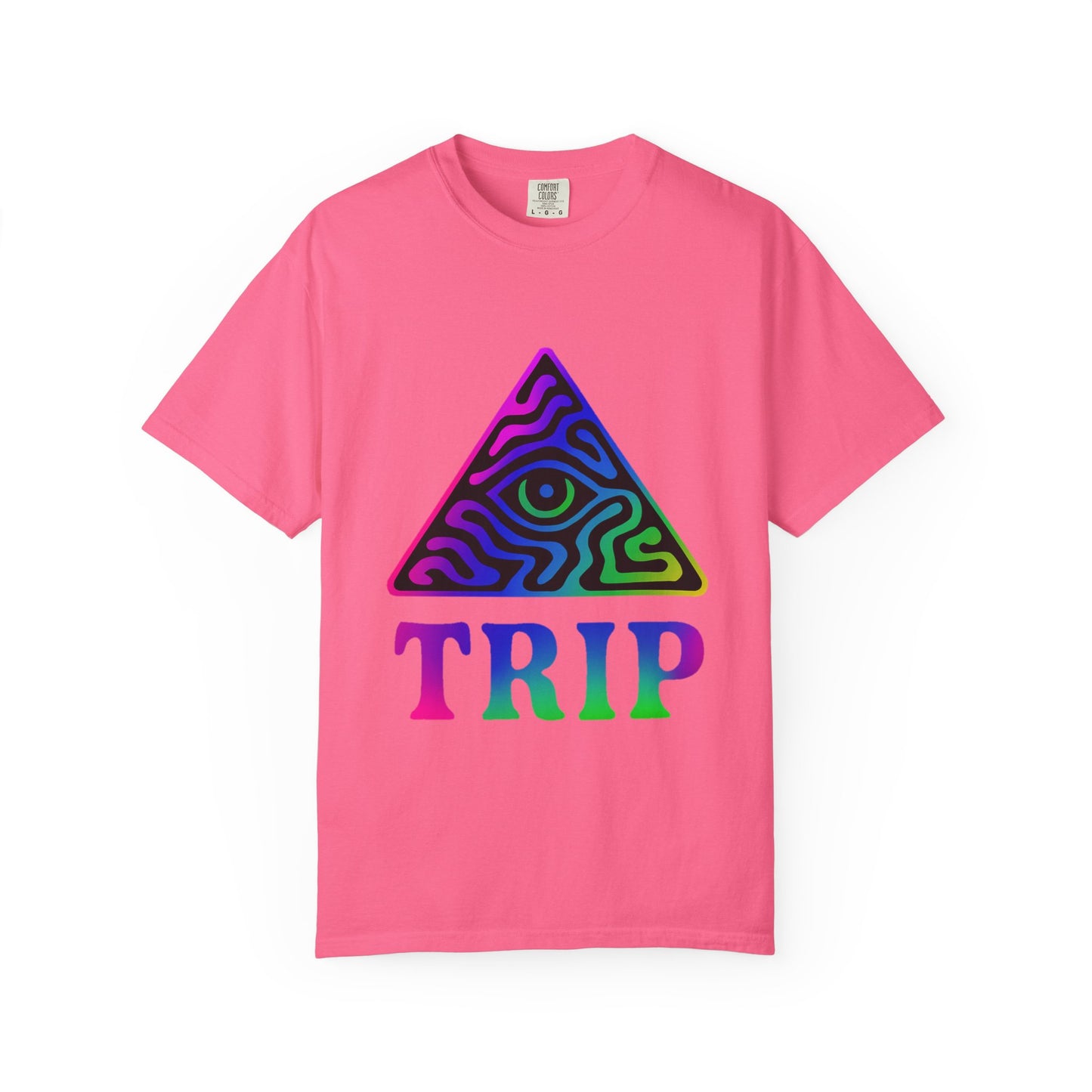 Psychedelic Trip T-Shirt, Unisex Graphic Tee, Retro Vibe Shirt, Festival Wear, Gift for Creative Souls