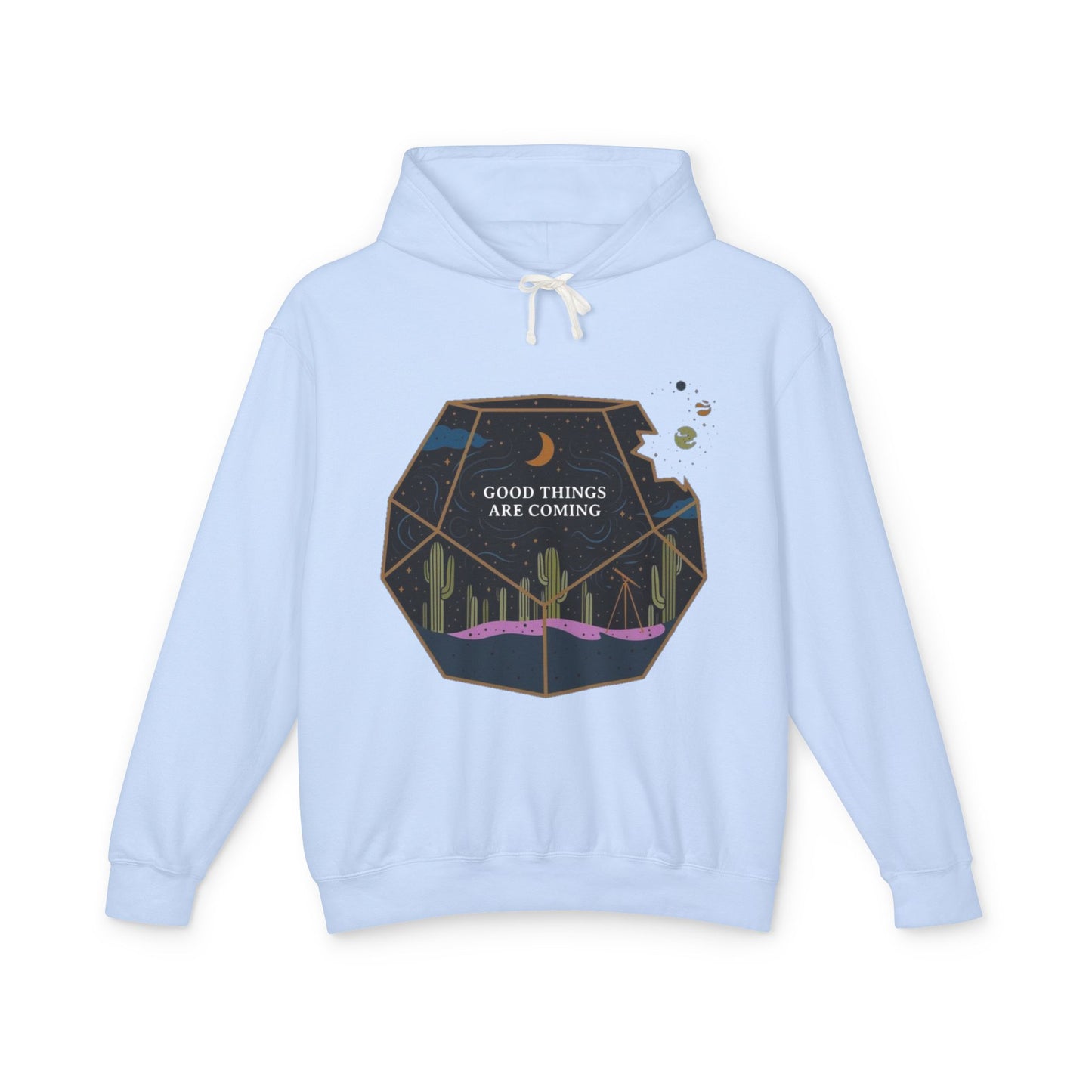 Unisex Lightweight Hooded Sweatshirt