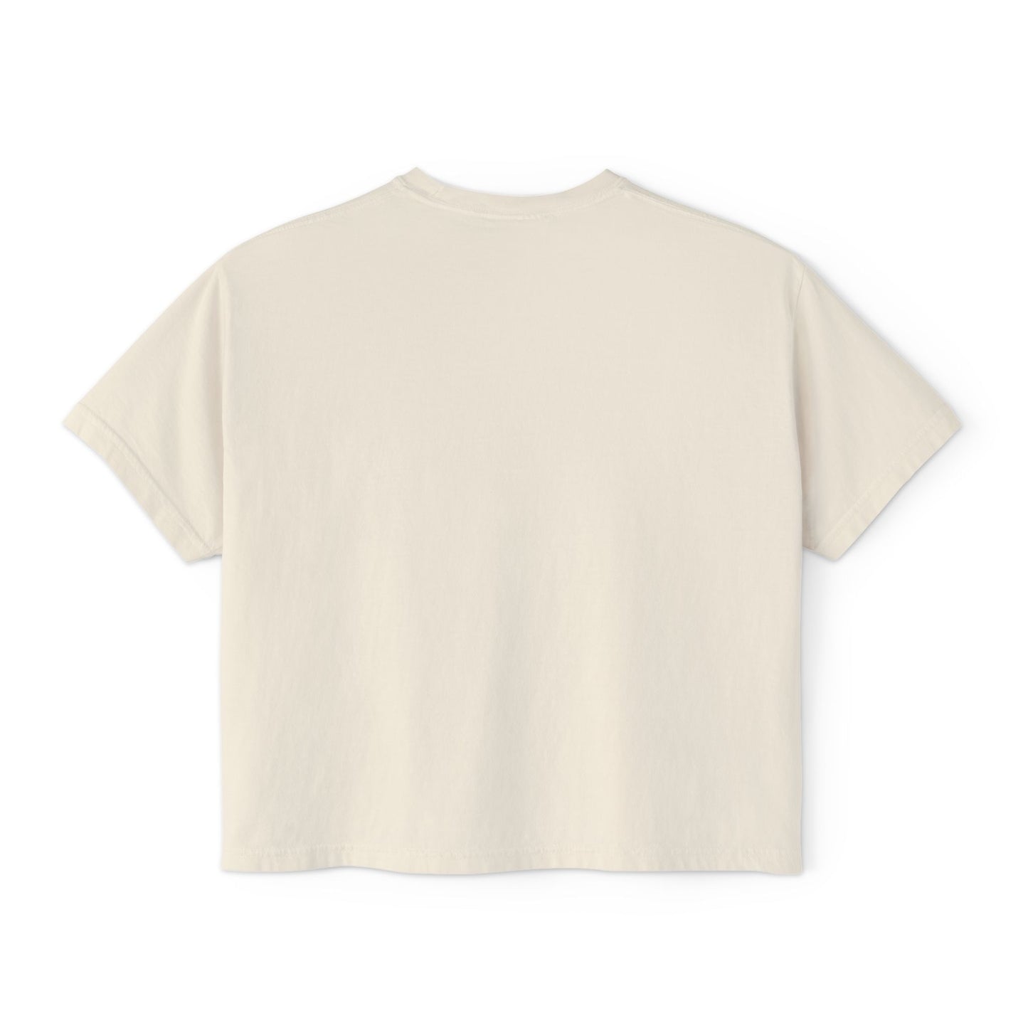 Cosmic Graphic Women's Boxy Tee - Boho Vibes, Perfect for Festivals, Casual Wear, Gifts, and Spiritual Celebrations