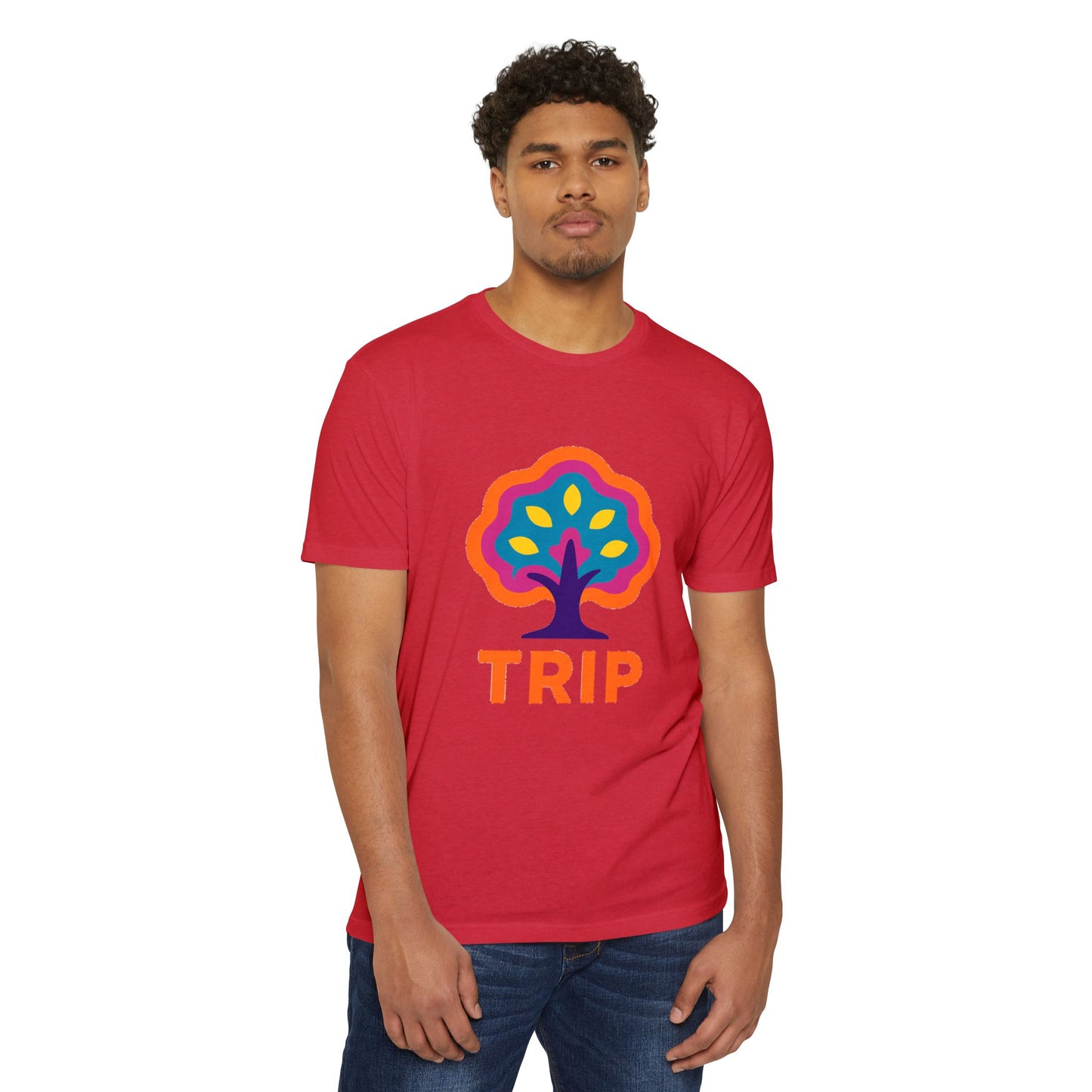 🫵Colorful Trip Lab Unisex👍 T-Shirt, Psychedelic Tee, Casual Wear, Music Festival Top, Gift for Adventure Lovers