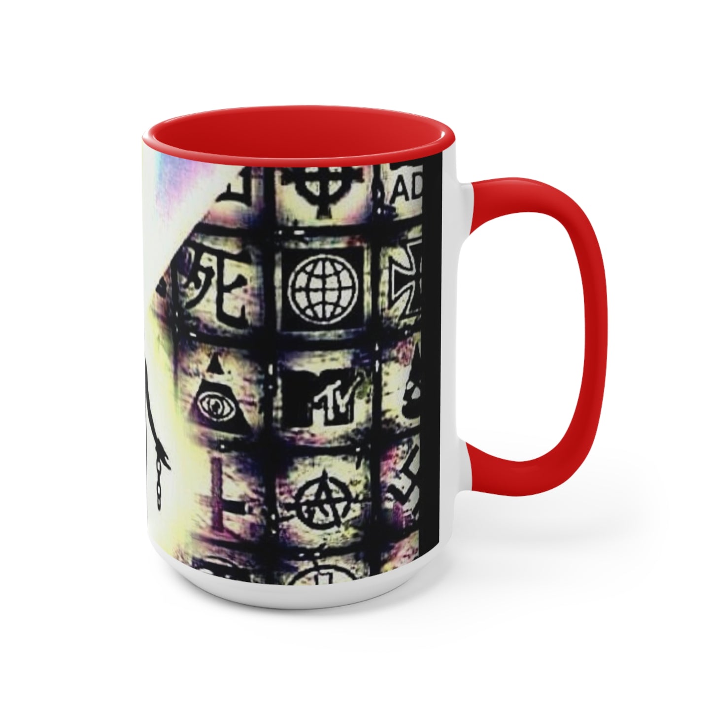 Mystical Accent Mugs - Chakra and Symbol Design for Spiritual Awakening