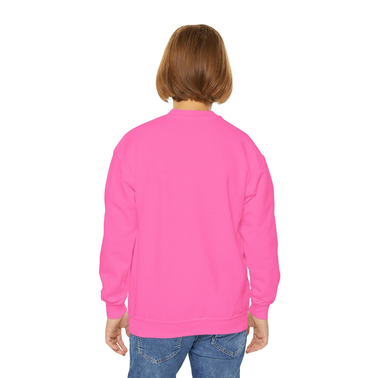 Golden Dog Youth Crewneck Sweatshirt, Animal Lover Gift, Cozy Youth Apparel, Pet Memorial, Dog-Themed Sweatshirt, Fun Everyday Wear