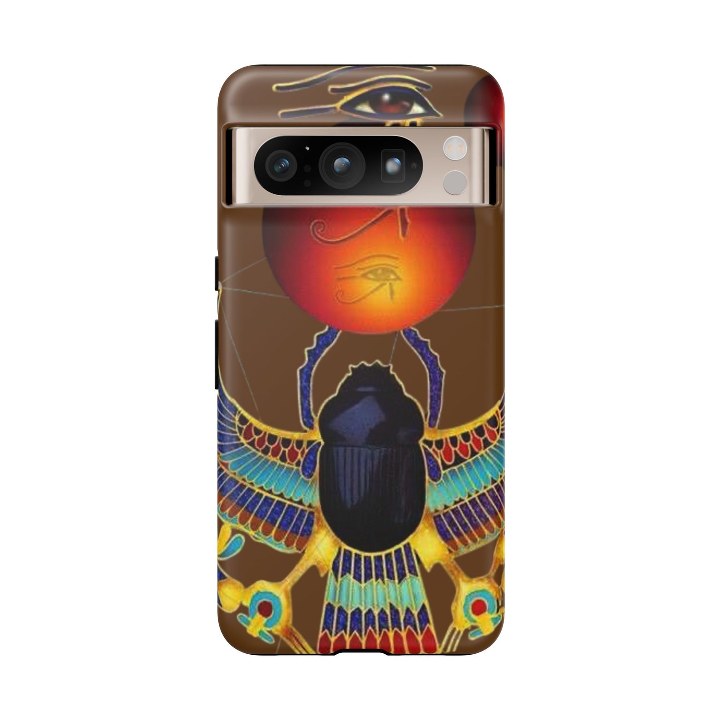 Egyptian Scarab Phone Case | Tough Cases for Unique Style, Protective Cases, Artistic Phone Covers, Gifts for Art Lovers