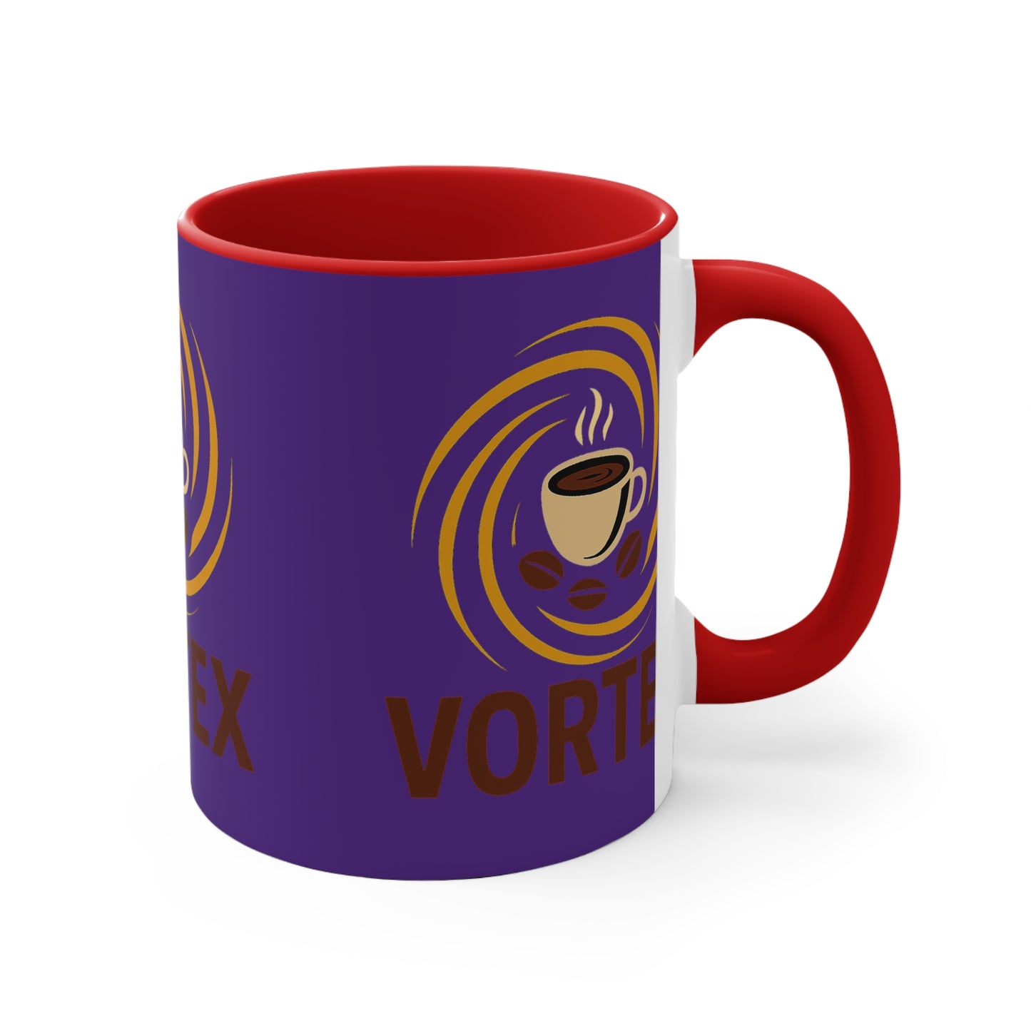 Stylish Coffee Mug with Vortex Design, Cool Mug for Coffee Lovers, Gift for Baristas, Unique Office Mug, Creative Kitchenware