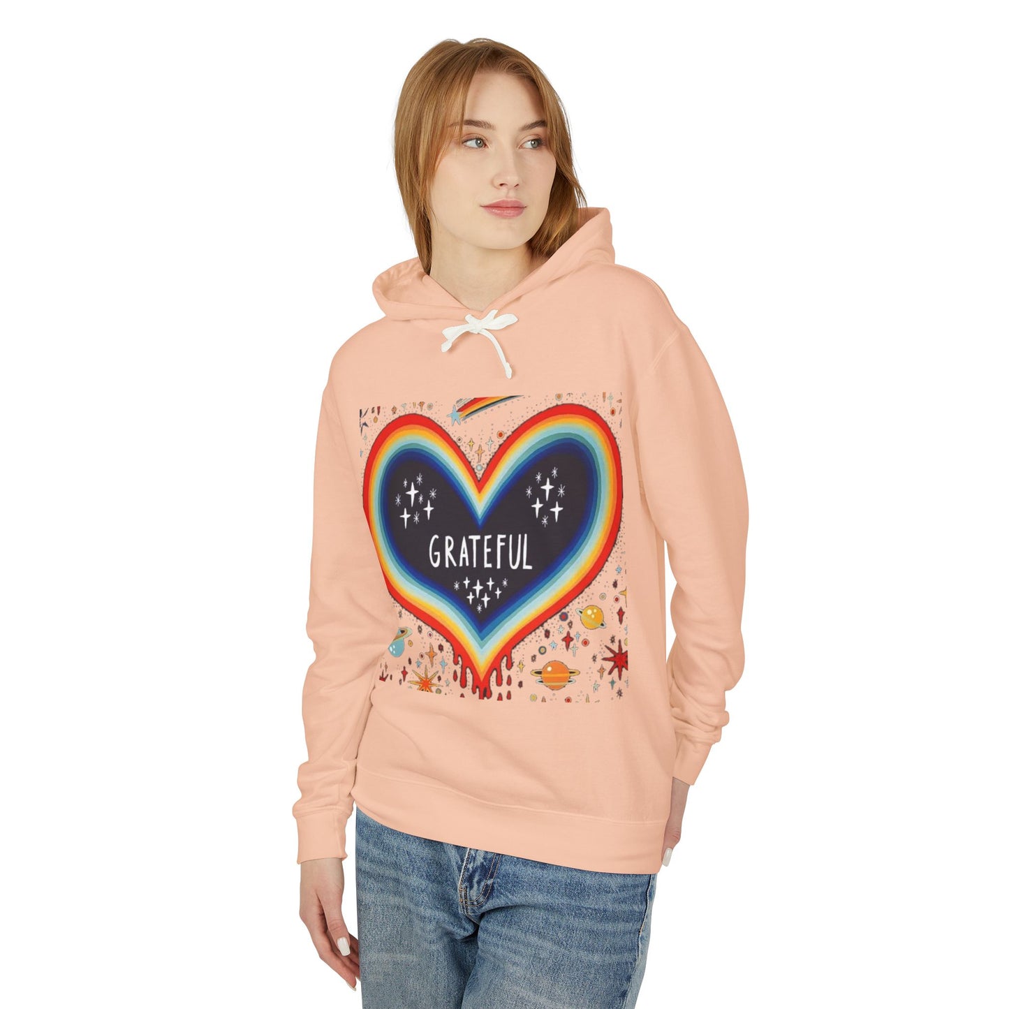 Unisex Lightweight Hooded Sweatshirt