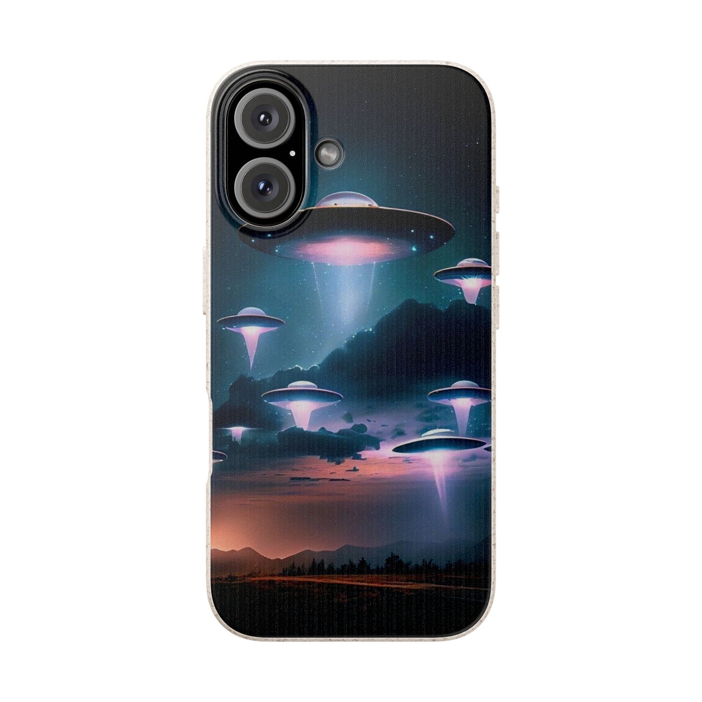 Biodegradable UFO Phone Case - Eco-Friendly and Stylish Design