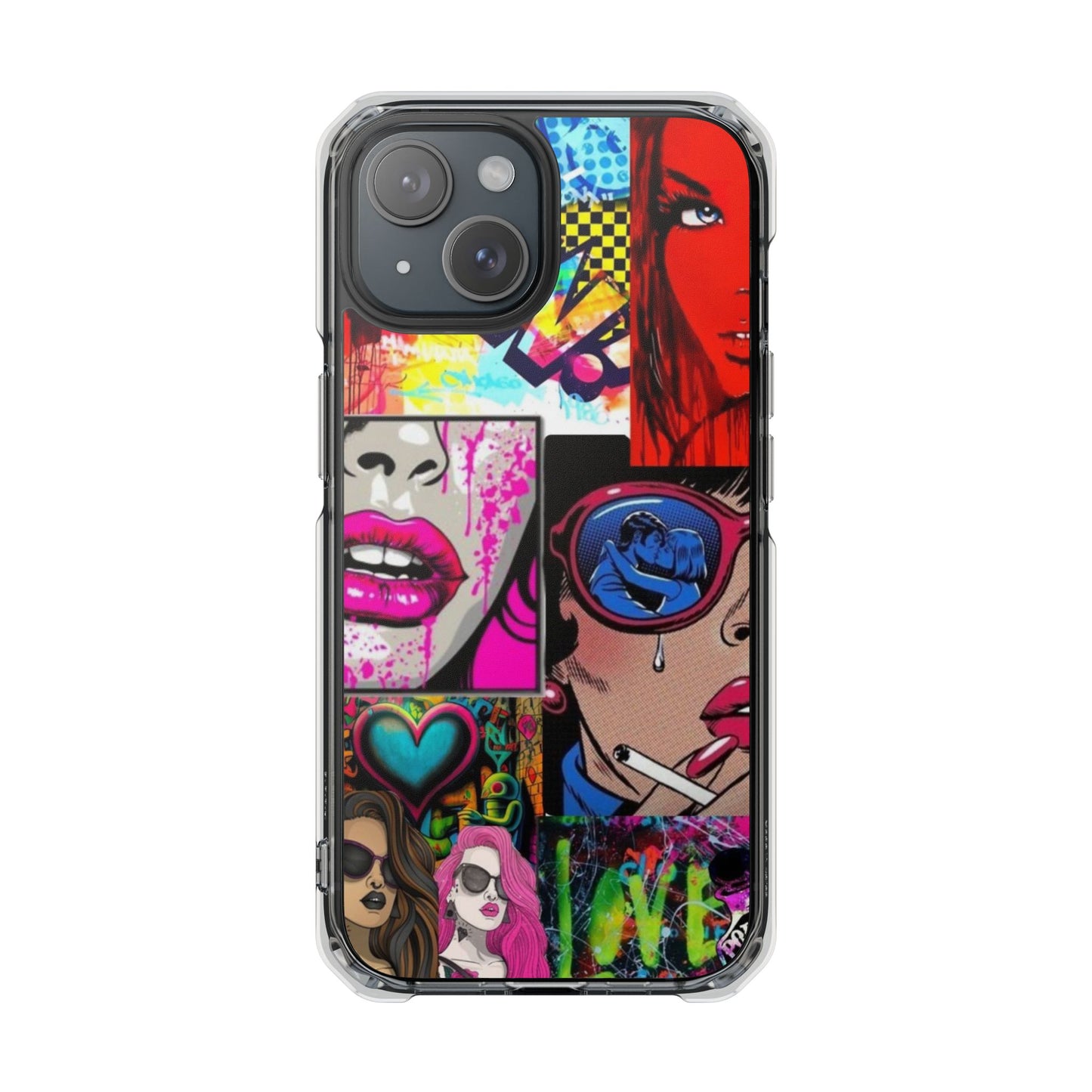 Magnetic Clear Impact Cases