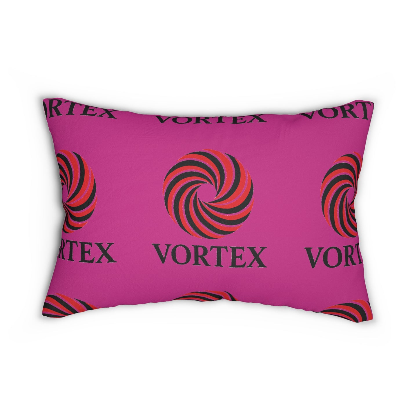 Vibrant Spun Polyester Lumbar Pillow - Personalized Home Decor, Cozy Bedroom Accent, Gift for Her, Modern Cushion, Stylish Sofa Pillow