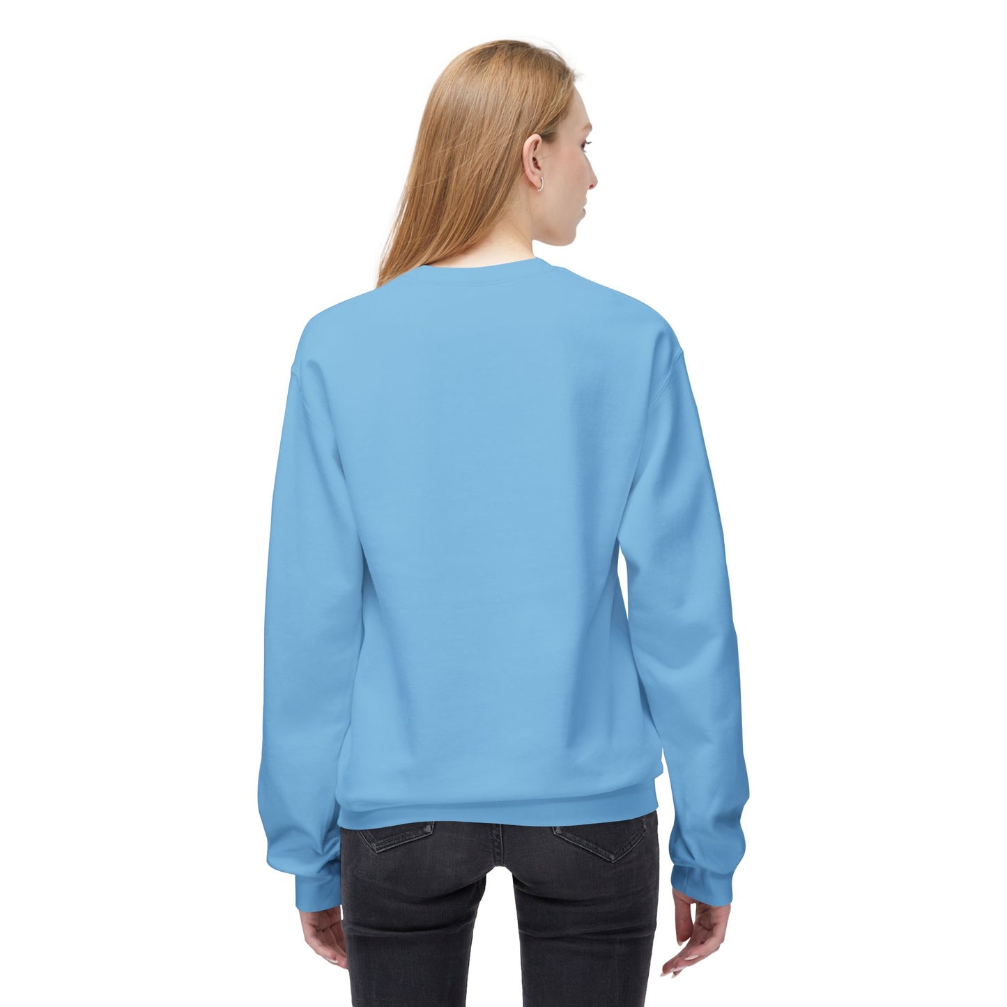 Cosmic Vibes Crewneck Sweatshirt | Unisex Midweight Fleece | Perfect for Stargazers, Gift for Astronomy Lovers, Space Design