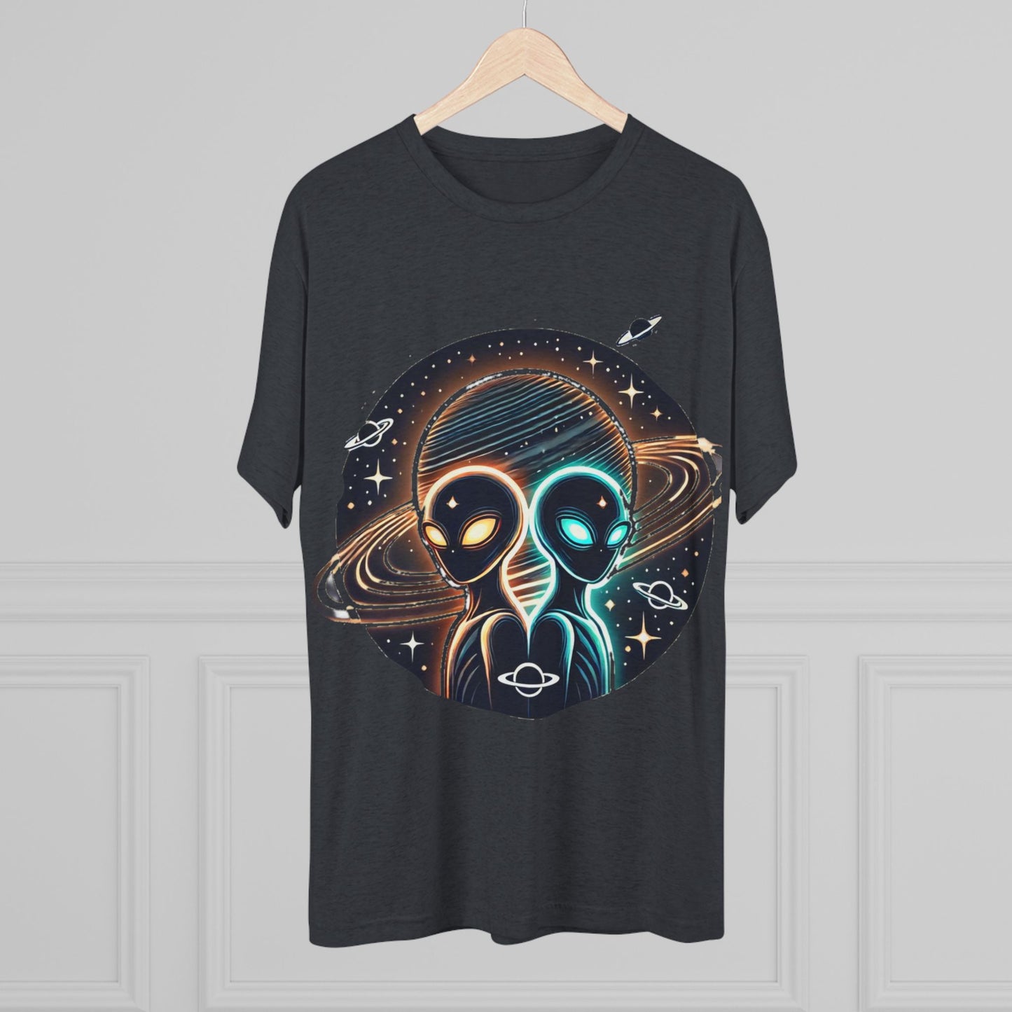 Cosmic Alien Crew Tee - Perfect for Space Lovers, Sci-Fi Fans, Unique Gift for Birthdays, Casual Wear, Everyday Comfort