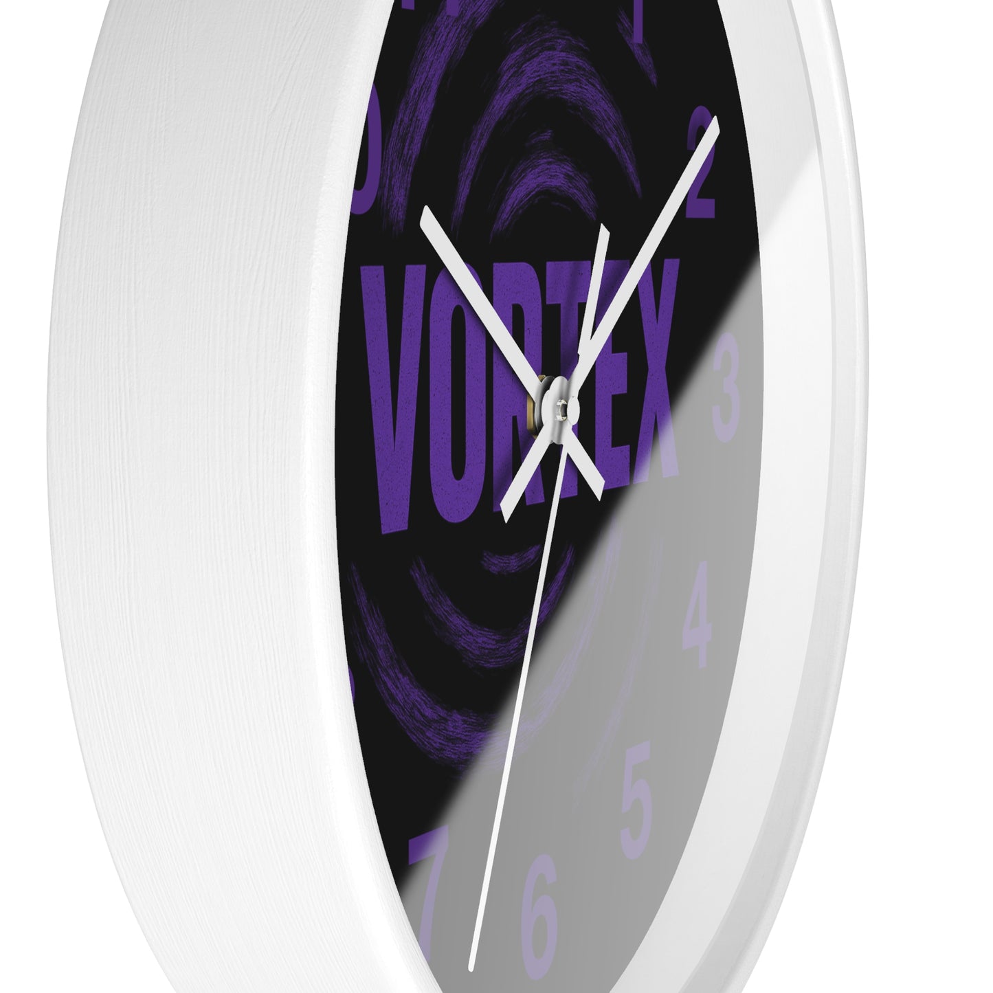 Vortex Wall Clock – Modern Home Decor, Unique Gift for Students, Office, Bedroom, Halloween Decor, Abstract Art